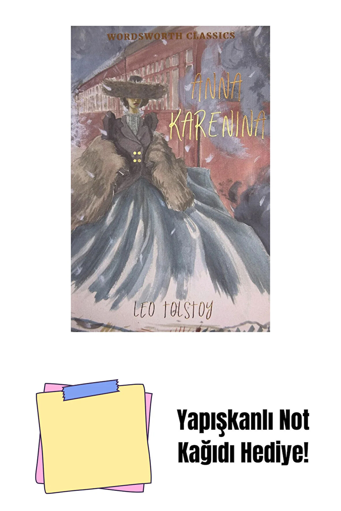 Wordsworth - Anna Karenina + Yapışkanlı Not Kağıdı