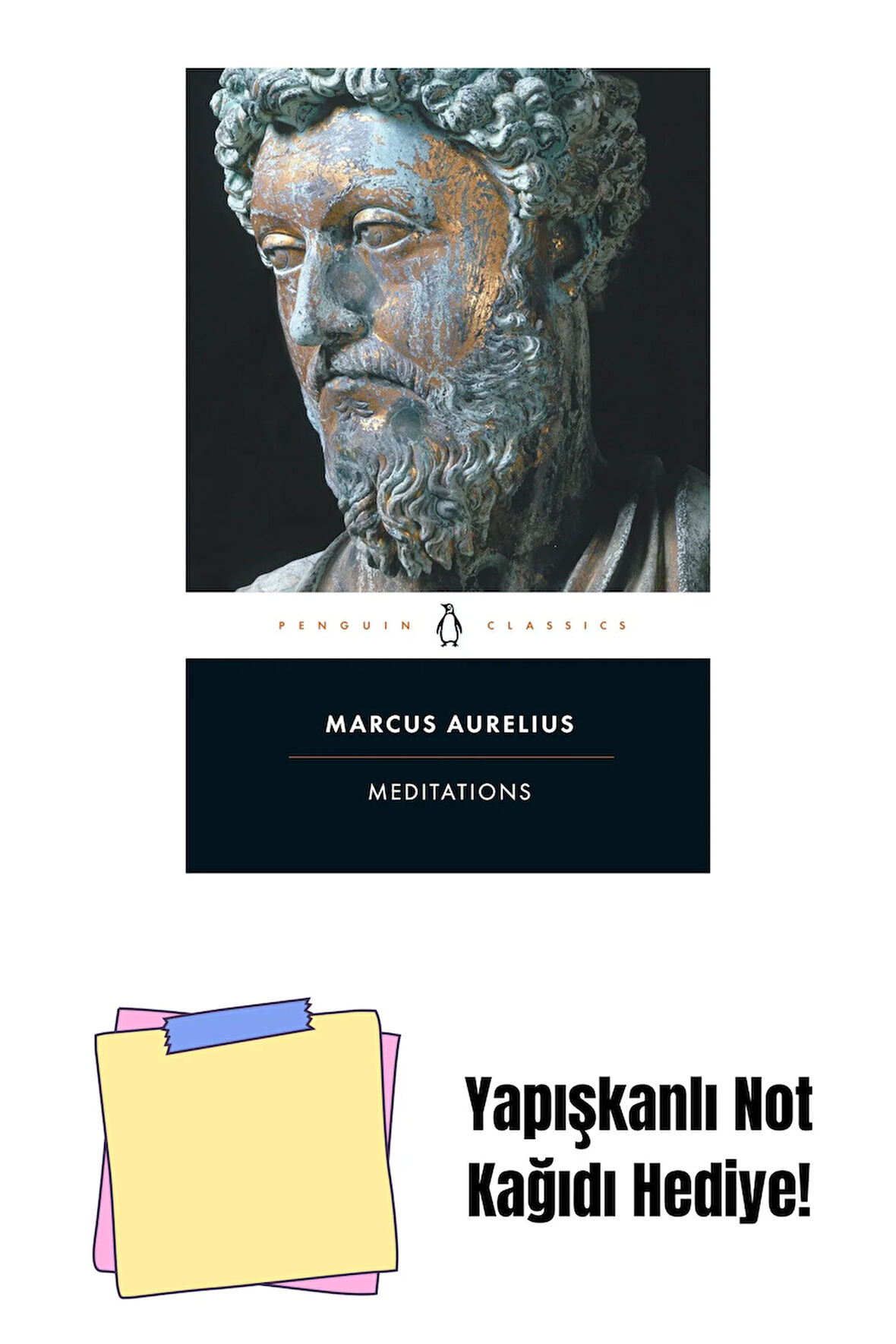 Meditations + Yapışkanlı Not Kağıdı