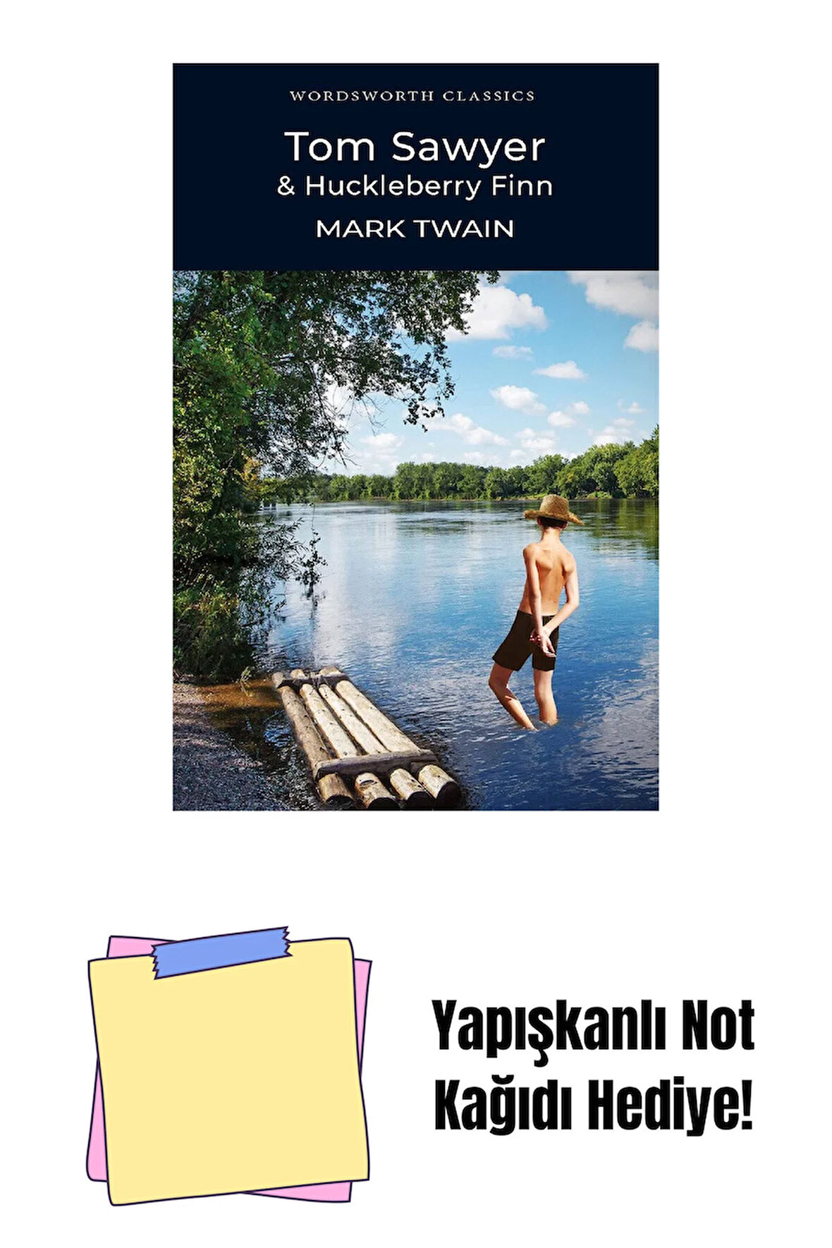 Wordsworth - Tom Sawyer and Huckleberry Finn + Yapışkanlı Not Kağıdı