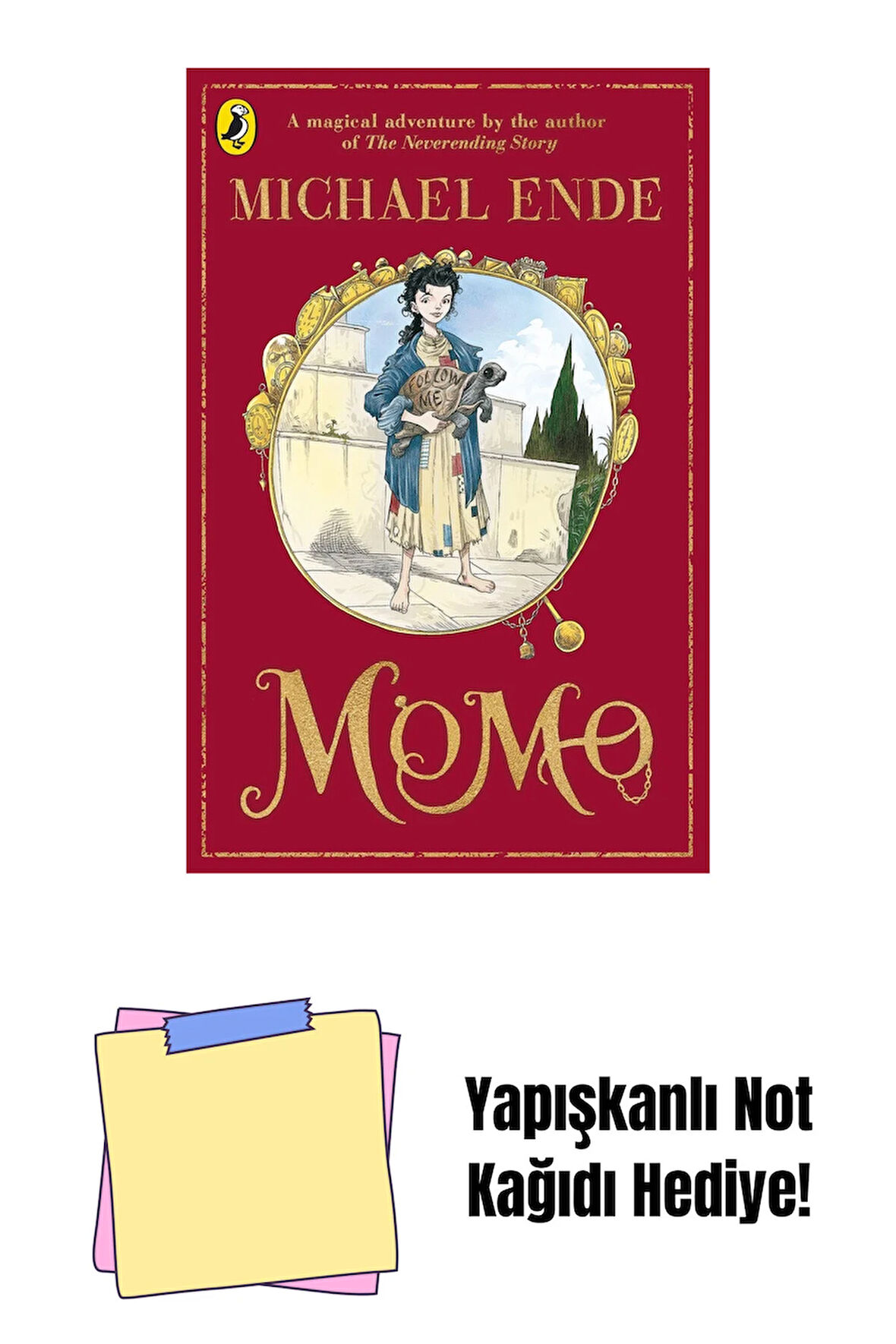 Momo + Yapışkanlı Not Kağıdı