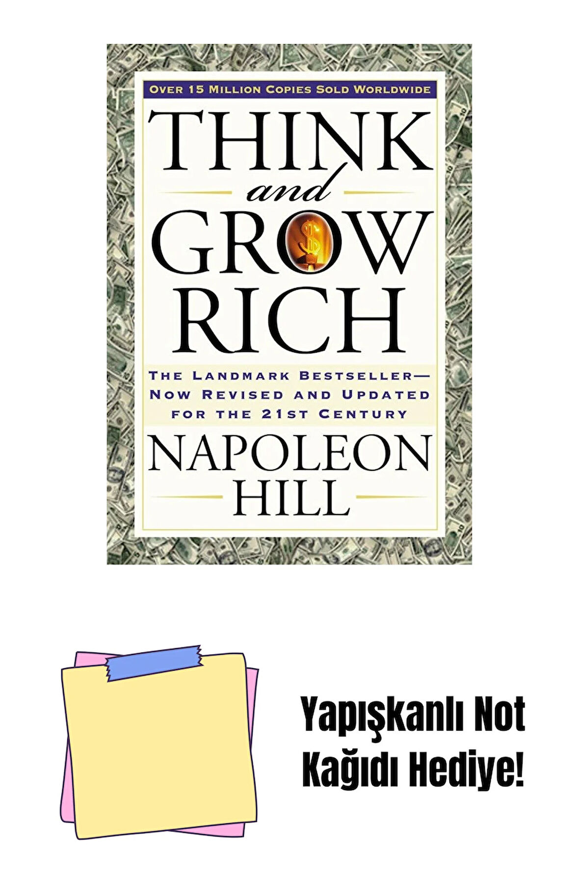 Think And Grow Rich + Yapışkanlı Not Kağıdı