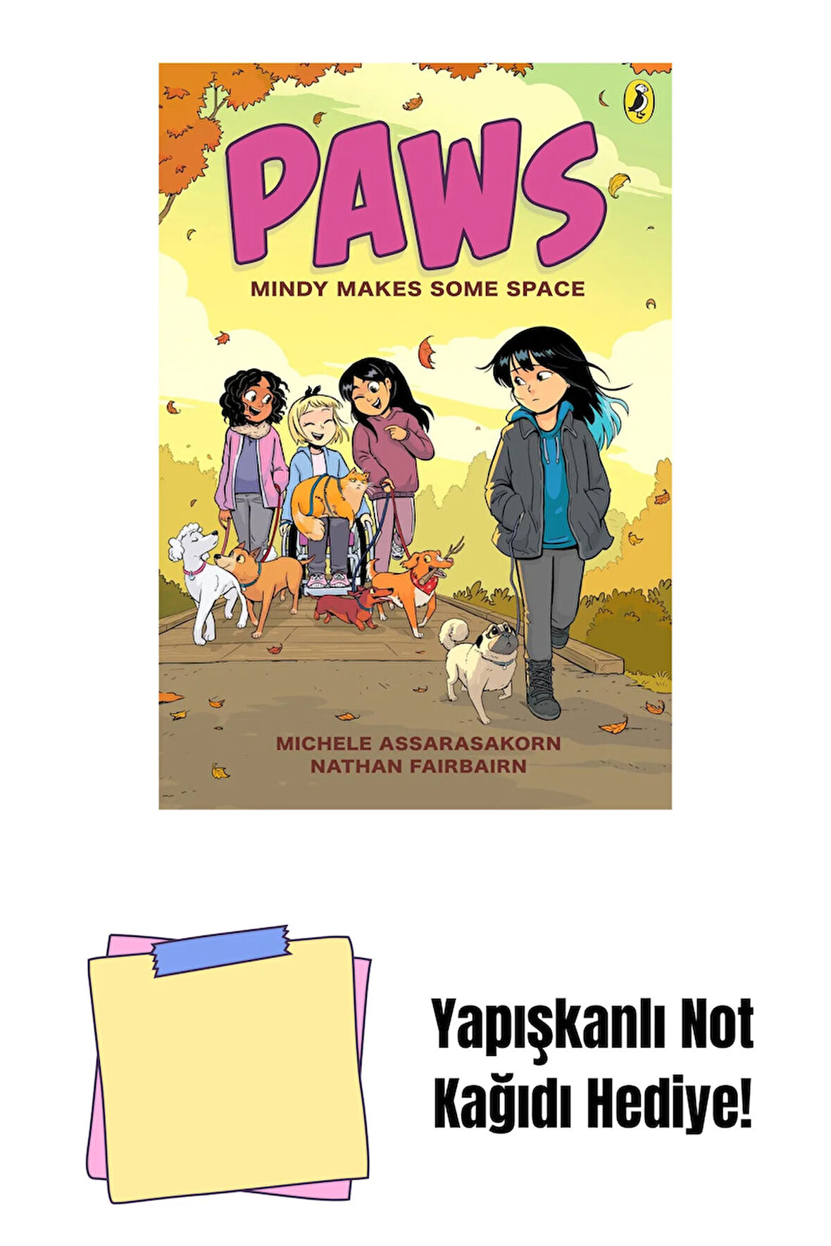 PAWS: Mindy Makes Some Space + Yapışkanlı Not Kağıdı