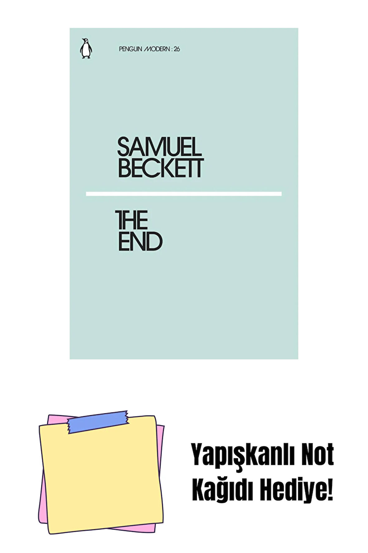 The End + Yapışkanlı Not Kağıdı
