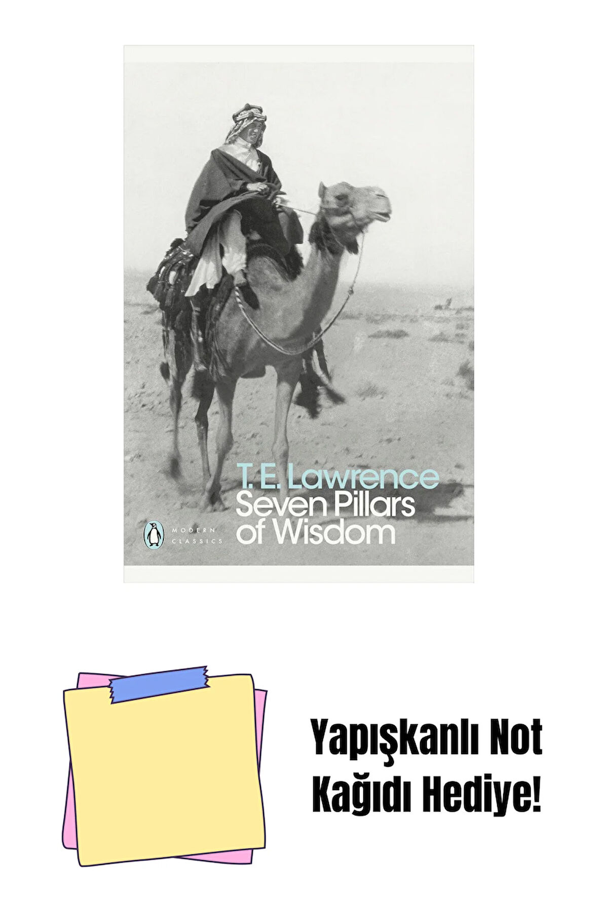 Seven Pillars of Wisdom + Yapışkanlı Not Kağıdı