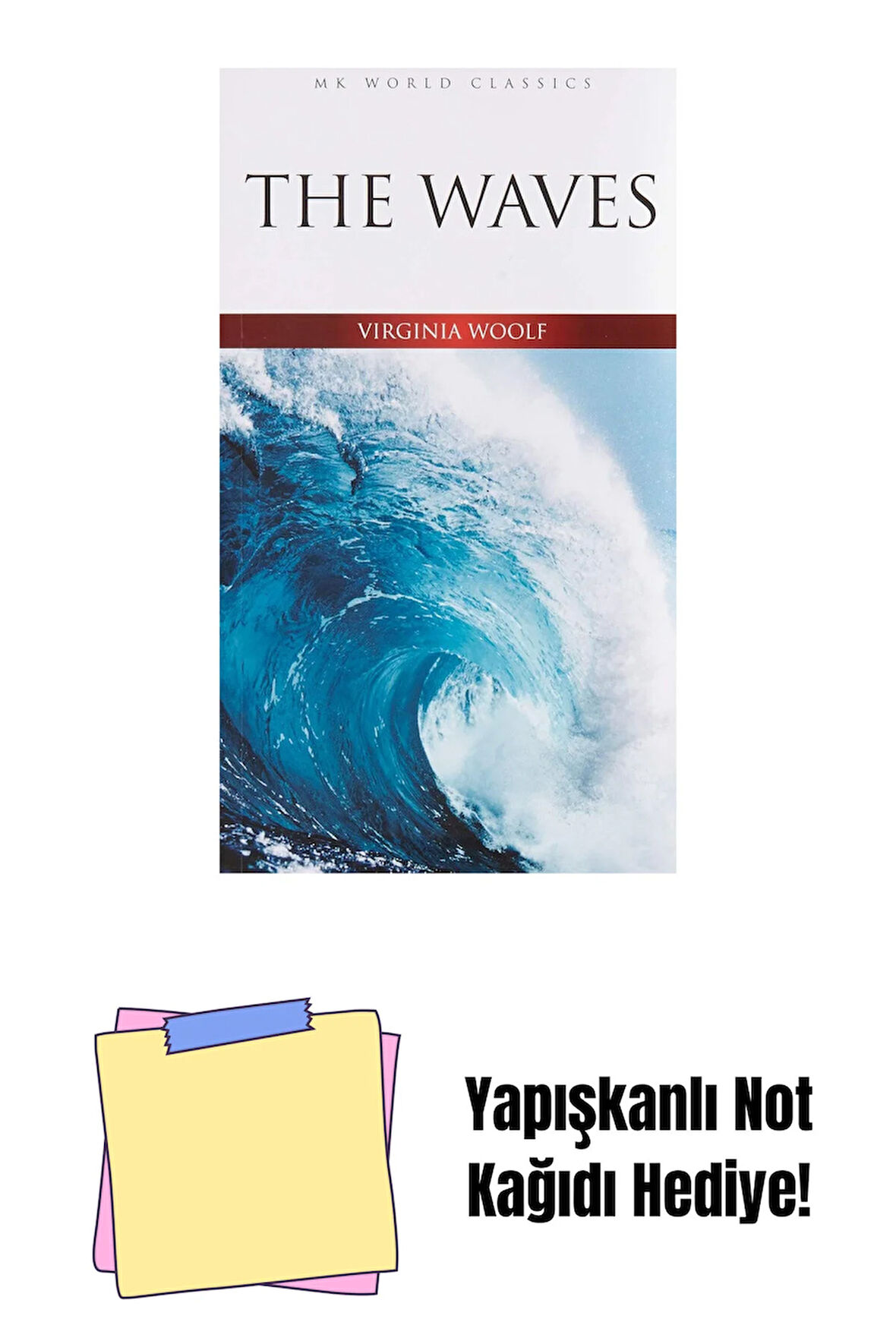 The Waves - İngilizce Roman + Yapışkanlı Not Kağıdı