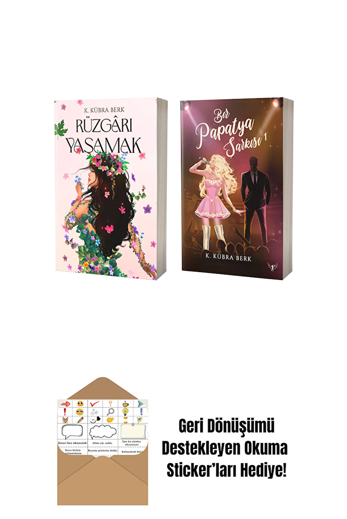 Rüzgârı Yaşamak + Bir Papatya Şarkısı 1 + Okuma Sticker'ları