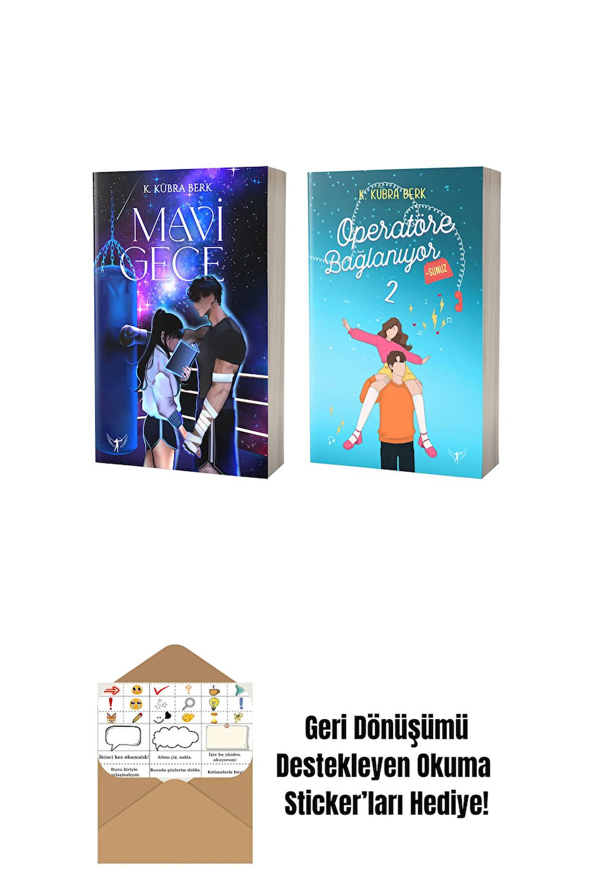 Mavi Gece + Operatöre Bağlanıyorsunuz 2 + Okuma Sticker'ları