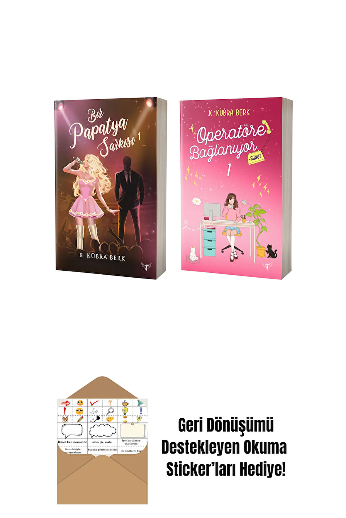 Bir Papatya Şarkısı 1 + Operatöre Bağlanıyorsunuz 1 + Okuma Sticker'ları