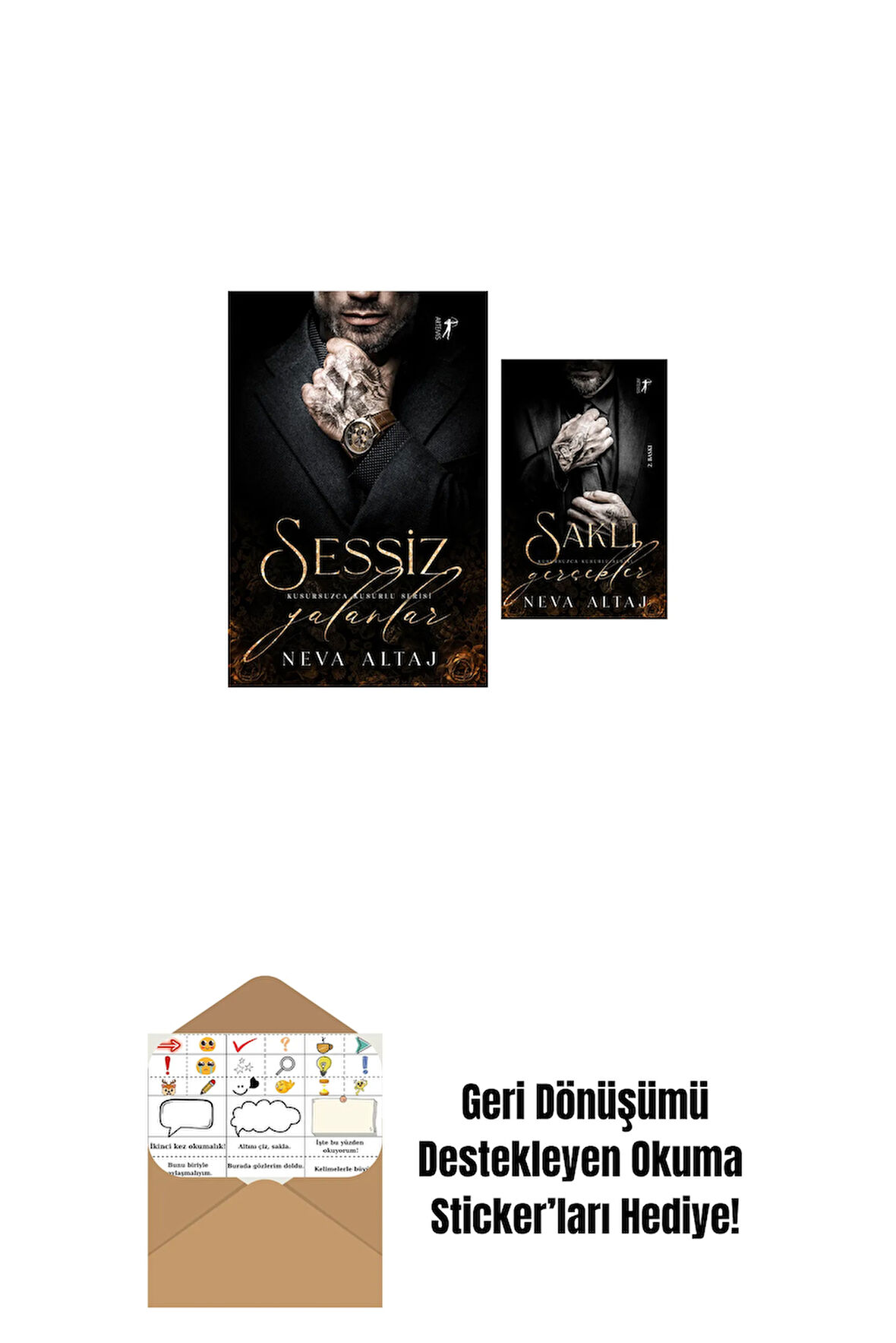 Sessiz Yalanlar + Saklı Gerçekler + Okuma Sticker'ları