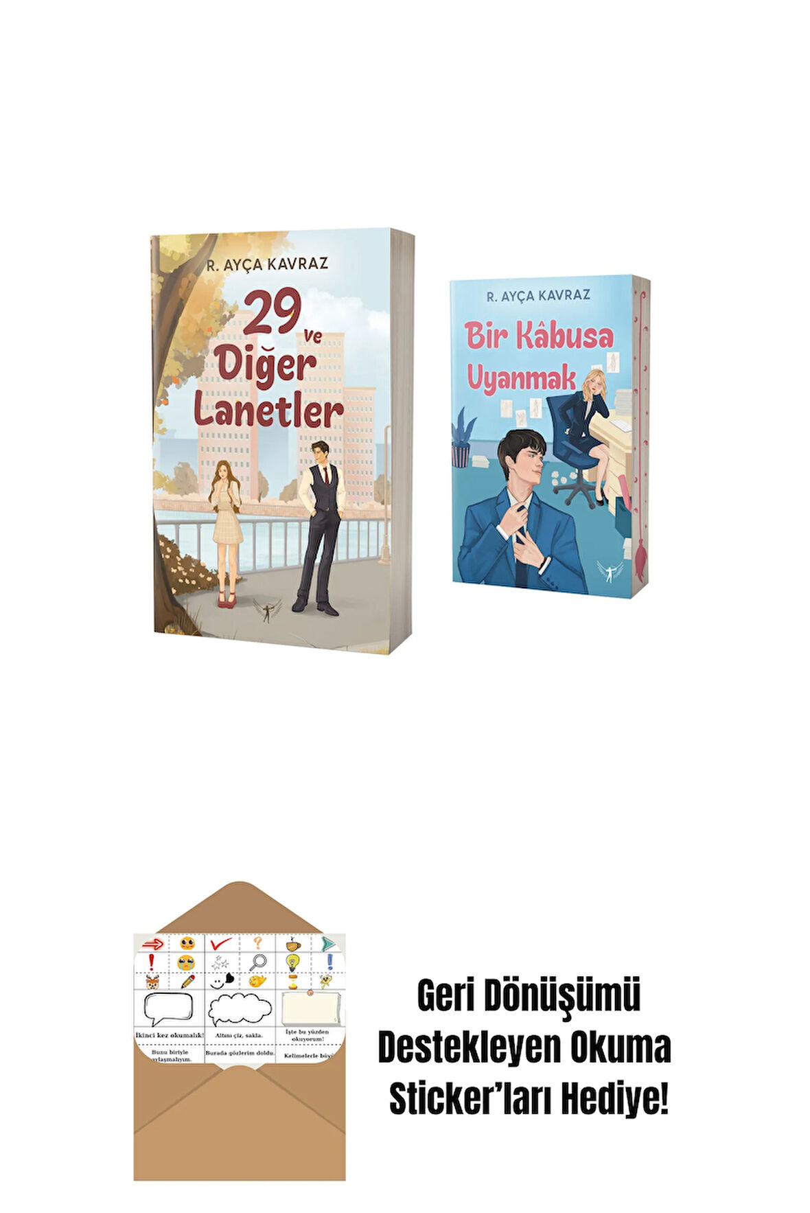 29 ve Diğer Lanetler + Bir Kâbusa Uyanmak + Okuma Sticker'ları