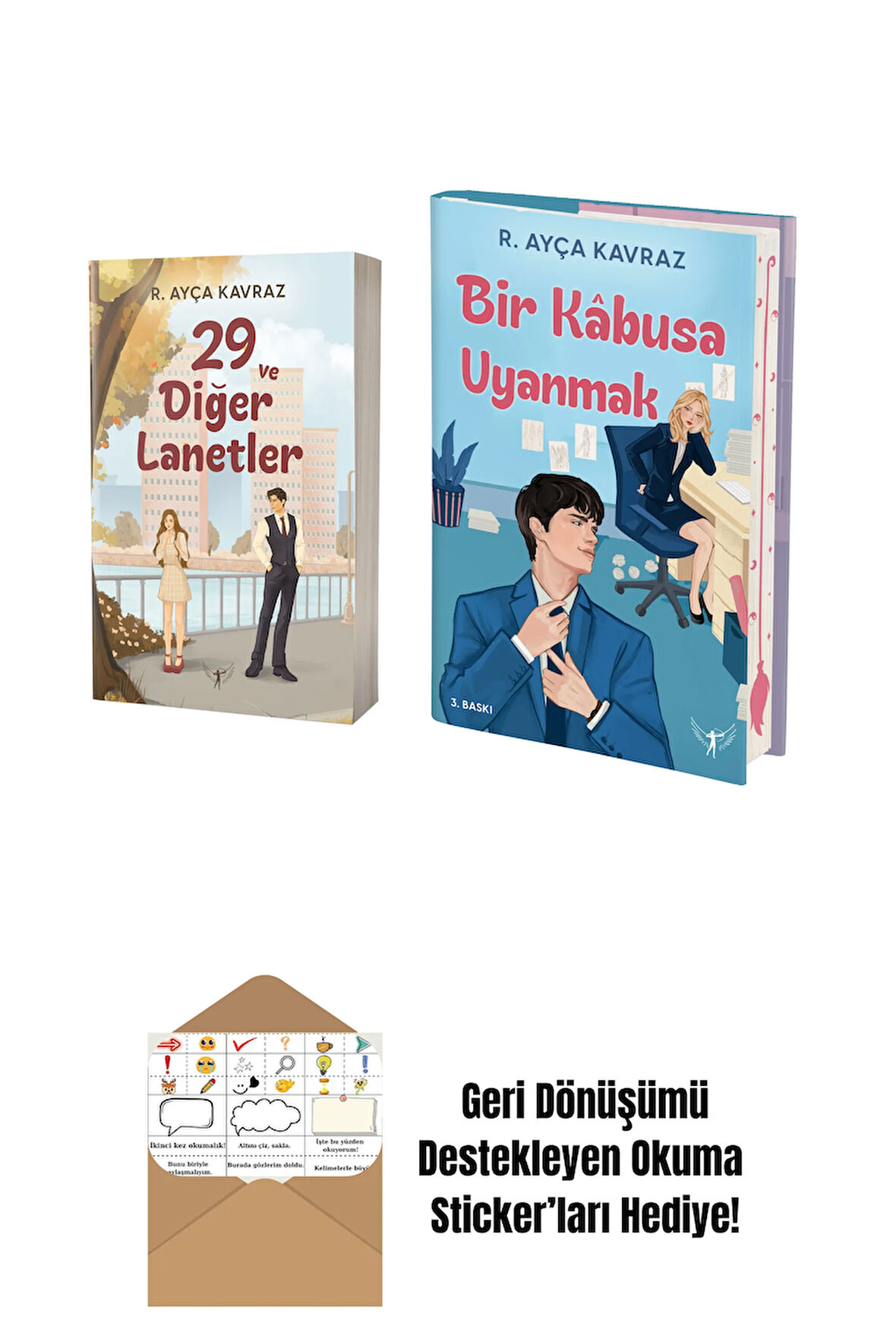 29 ve Diğer Lanetler + Bir Kâbusa Uyanmak (Ciltli) + Okuma Sticker'ları