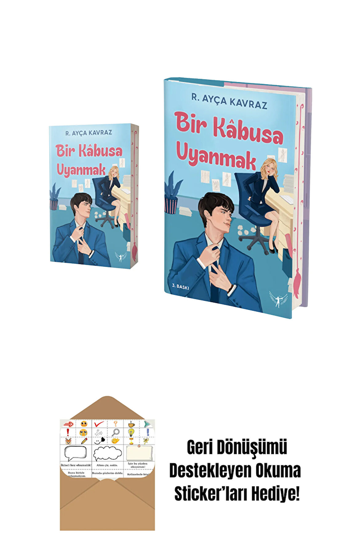 Bir Kâbusa Uyanmak + Bir Kâbusa Uyanmak (Ciltli) + Okuma Sticker'ları