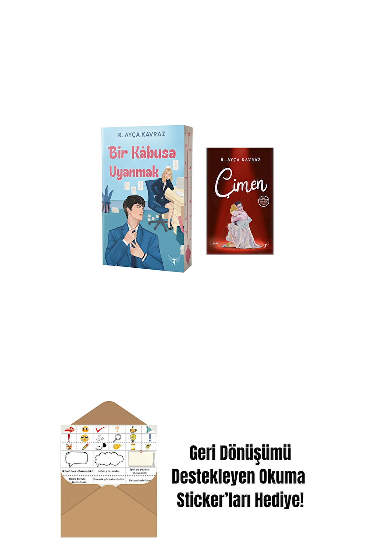 Bir Kâbusa Uyanmak + Çimen (Ciltli) + Okuma Sticker'ları