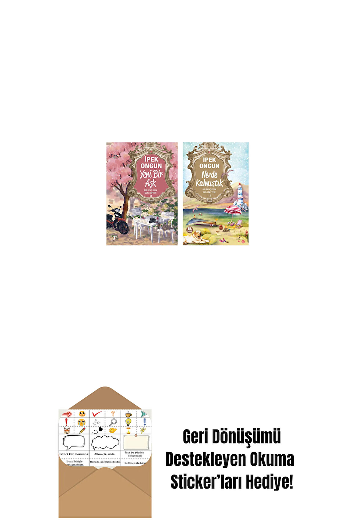 Yeni Bir Aşk + Nerde Kalmıştık + Okuma Sticker'ları