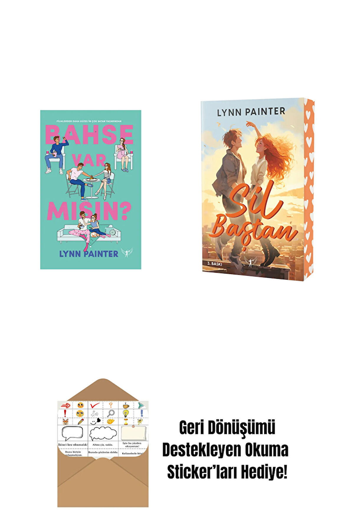 Bahse Var Mısın? + Sil Baştan + Okuma Sticker'ları