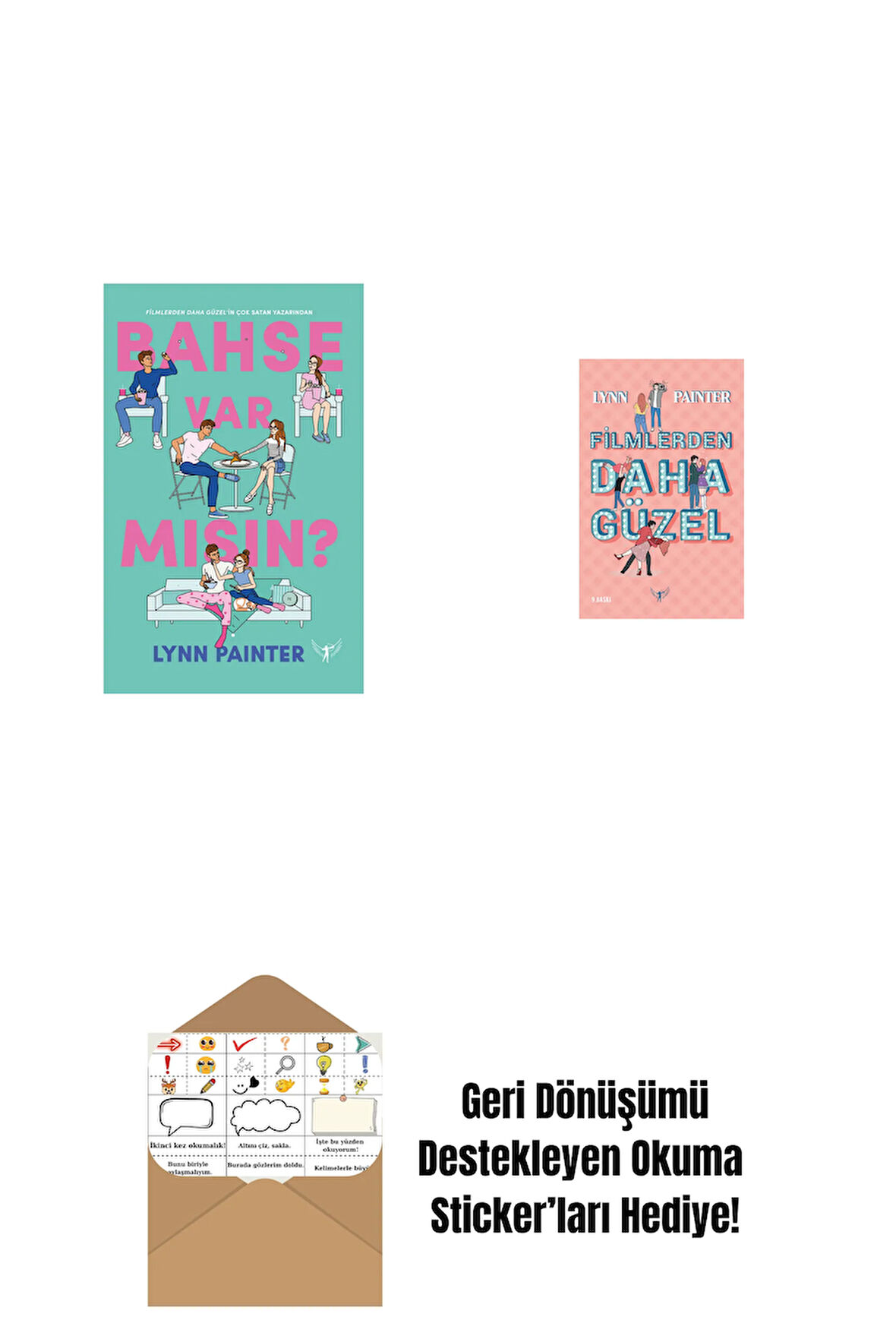 Bahse Var Mısın? + Filmlerden Daha Güzel + Okuma Sticker'ları