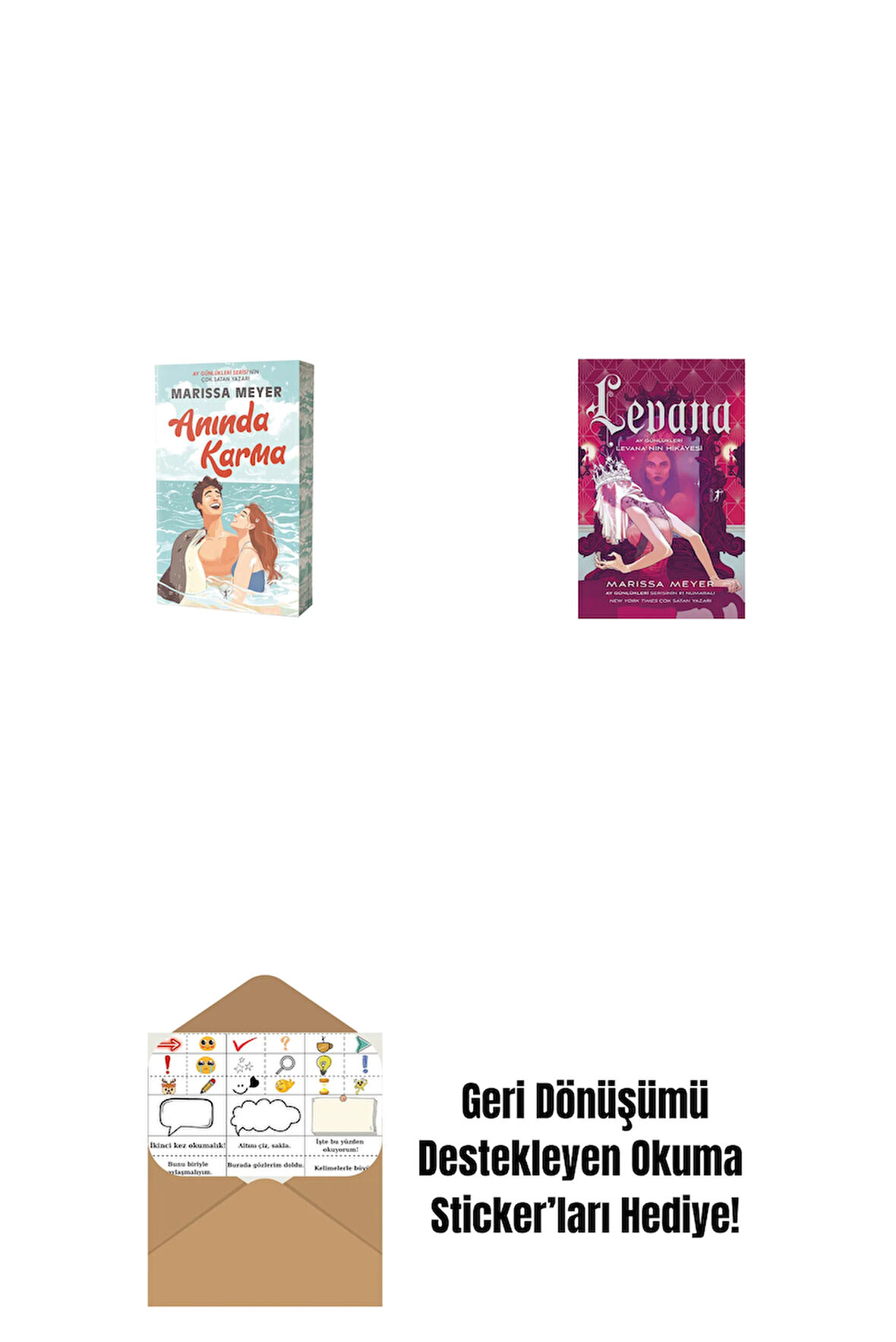 Anında Karma + Levana + Okuma Sticker'ları