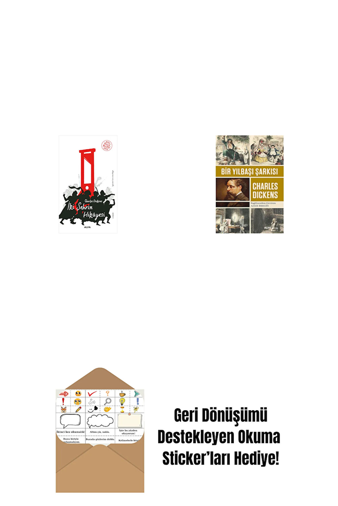 İki Şehrin Hikayesi + Bir Yılbaşı Şarkısı + Okuma Sticker'ları