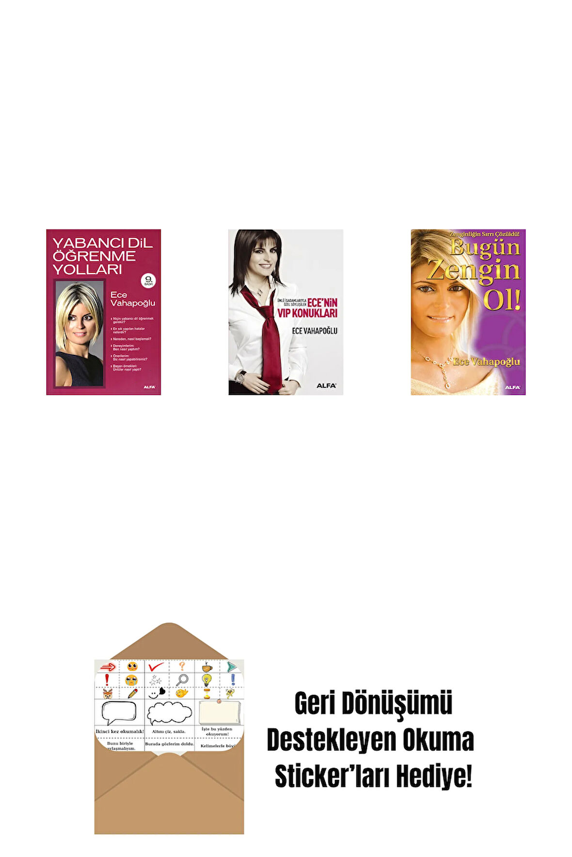 Yabancı Dil Öğrenme Yolları + Ece'nin VIP Konukları + Bugün Zengin Ol ! + Okuma Sticker'ları