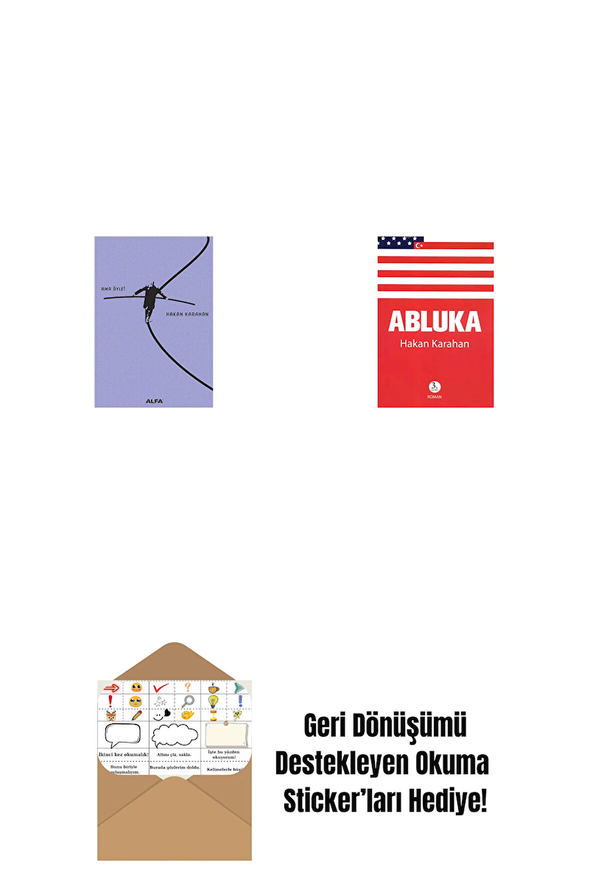 Ama Öyle! + Abluka + Okuma Sticker'ları