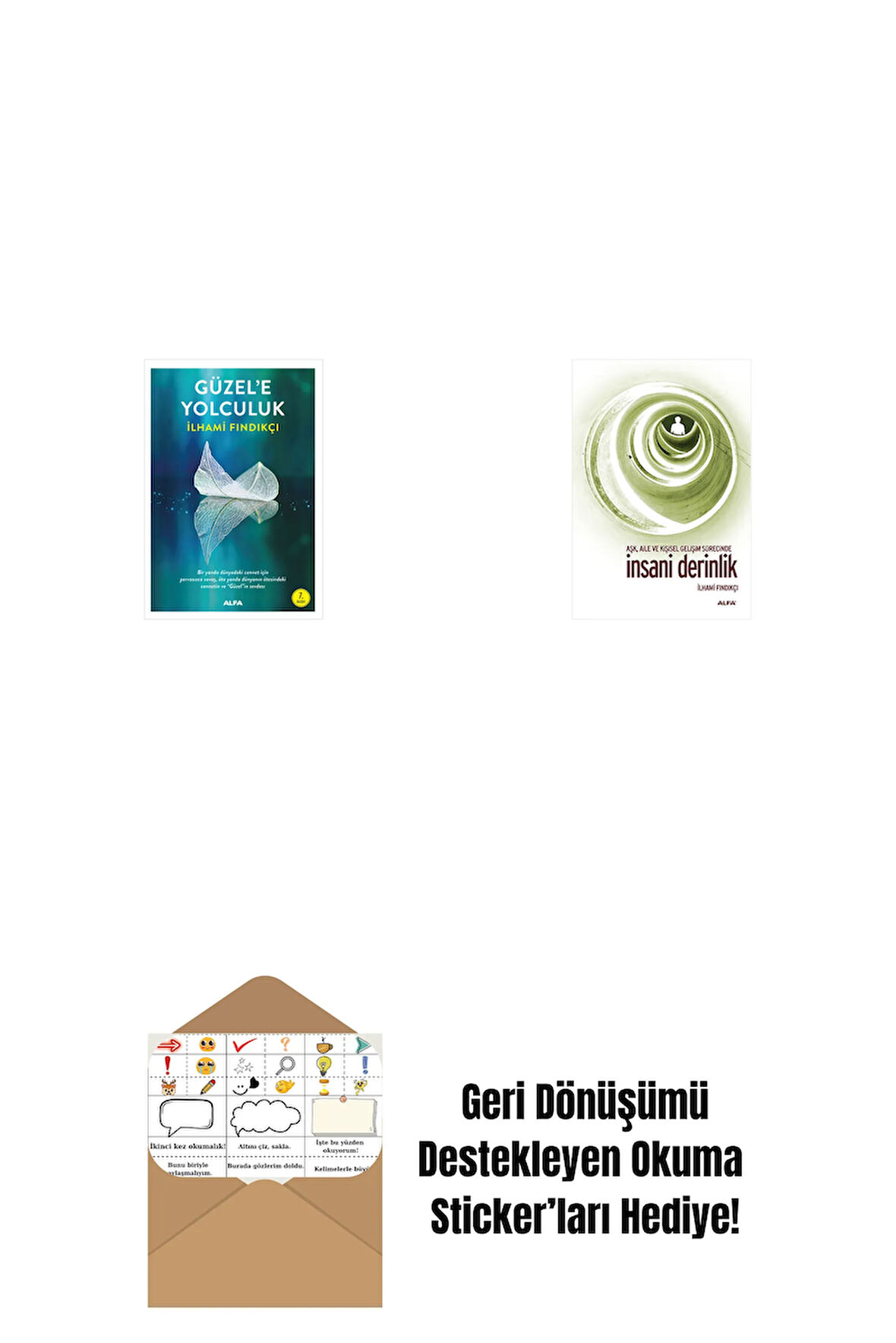 Güzel'e Yolculuk + İnsani Derinlik + Okuma Sticker'ları