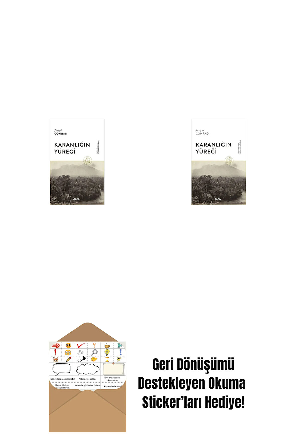 Karanlığın Yüreği (Ciltli) + Karanlığın Yüreği + Okuma Sticker'ları