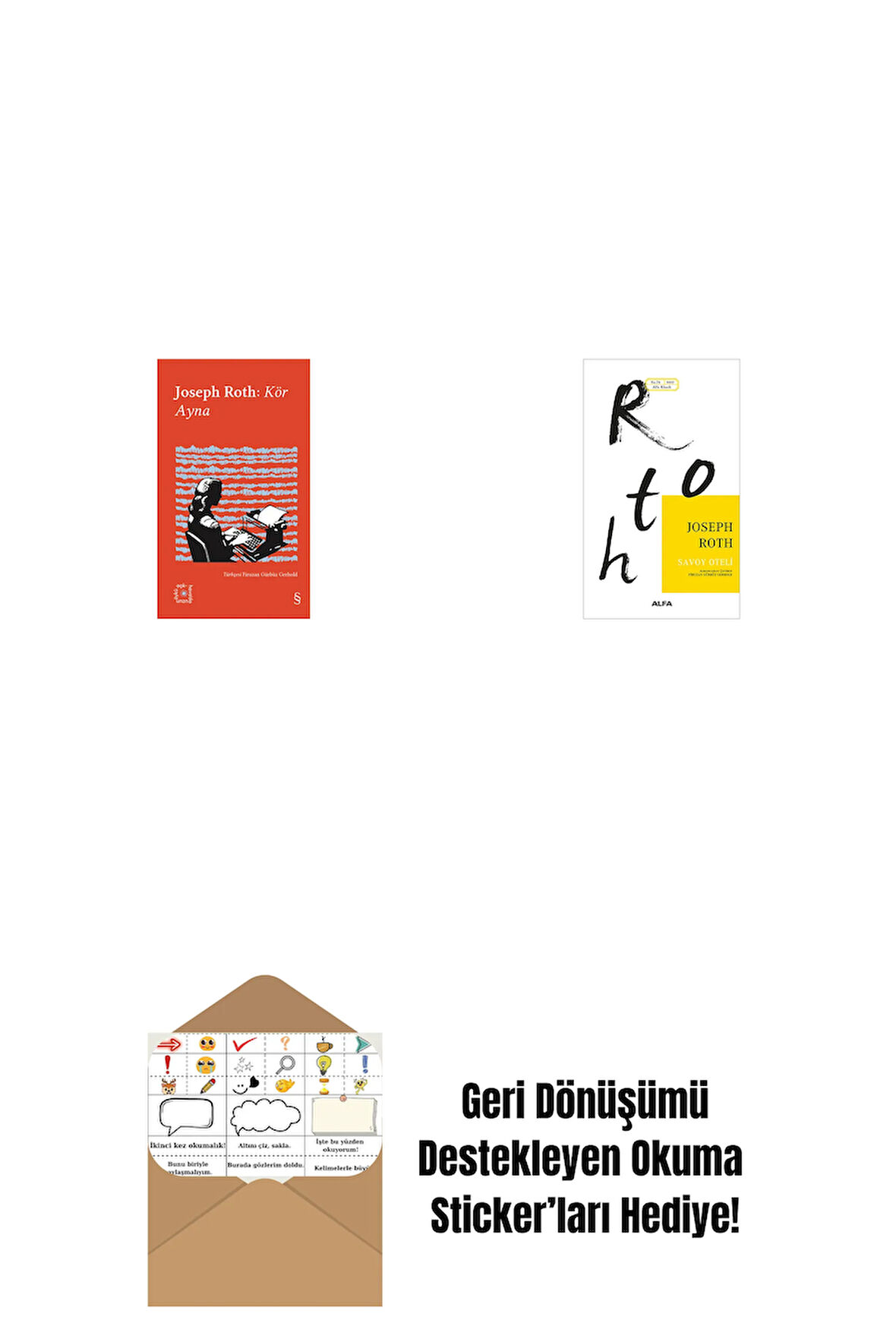 Everest Açıkhava 33 - Kör Ayna + Savoy Oteli + Okuma Sticker'ları