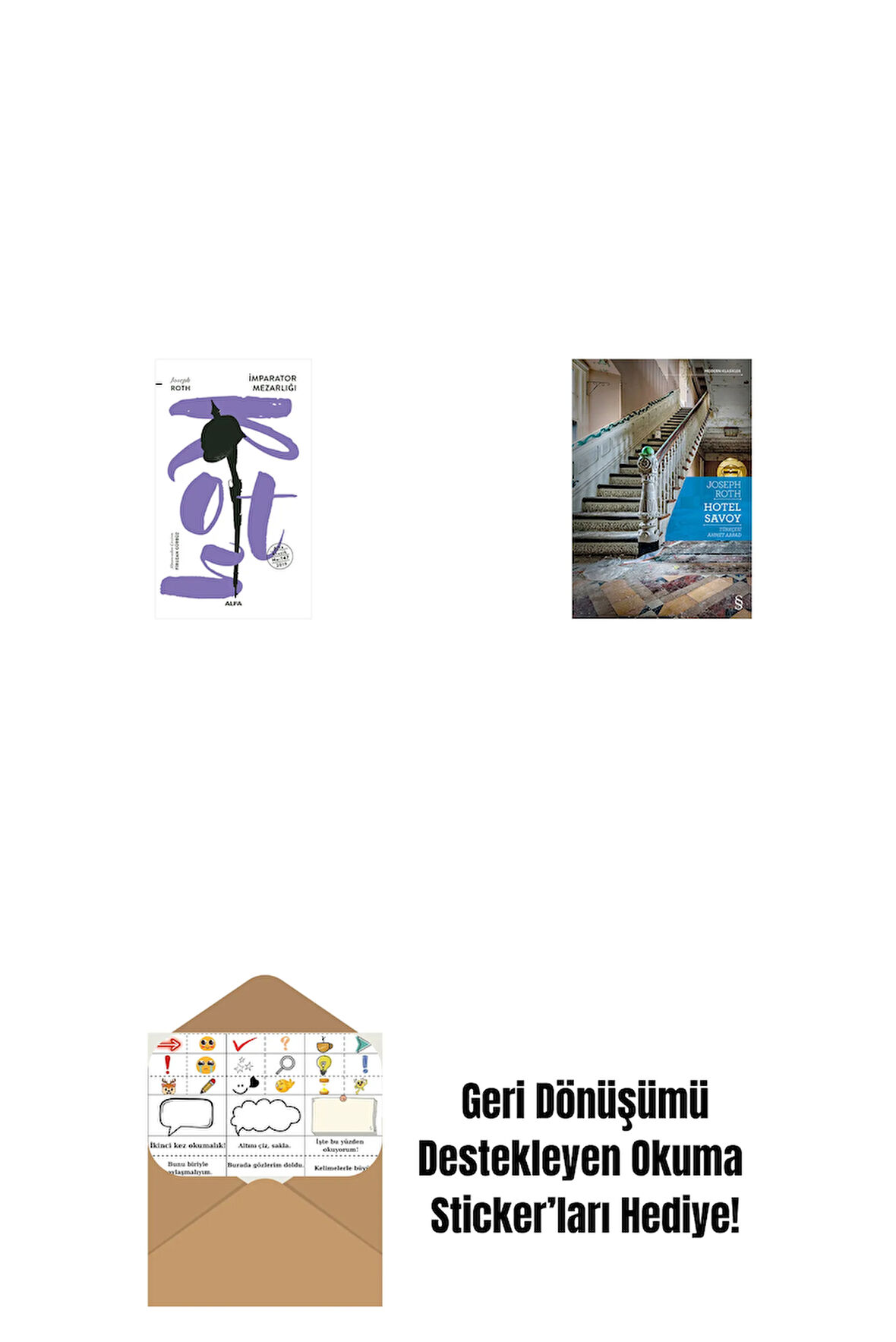 İmparator Mezarlığı + Hotel Savoy + Okuma Sticker'ları