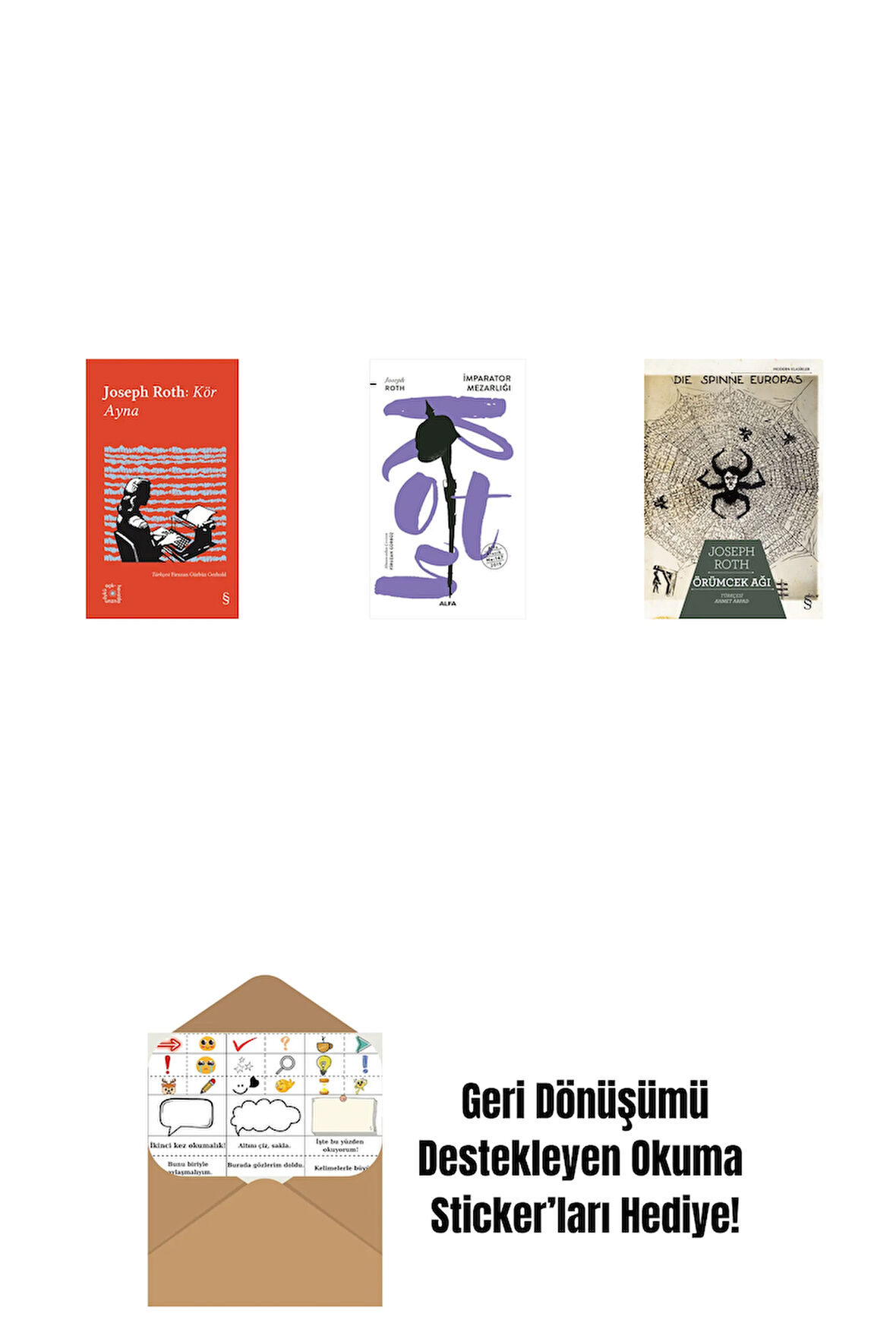 Everest Açıkhava 33 - Kör Ayna + İmparator Mezarlığı + Örümcek Ağı + Okuma Sticker'ları