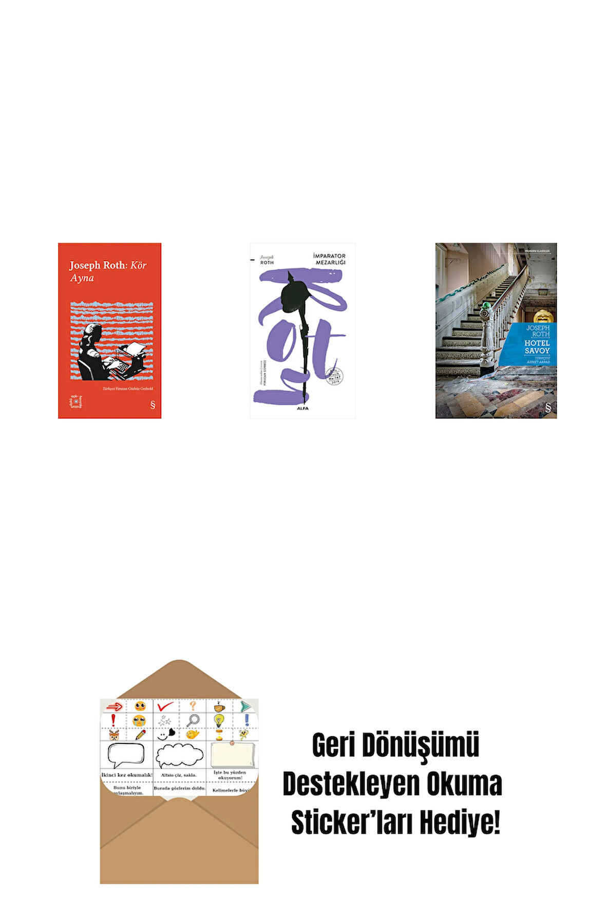 Everest Açıkhava 33 - Kör Ayna + İmparator Mezarlığı + Hotel Savoy + Okuma Sticker'ları