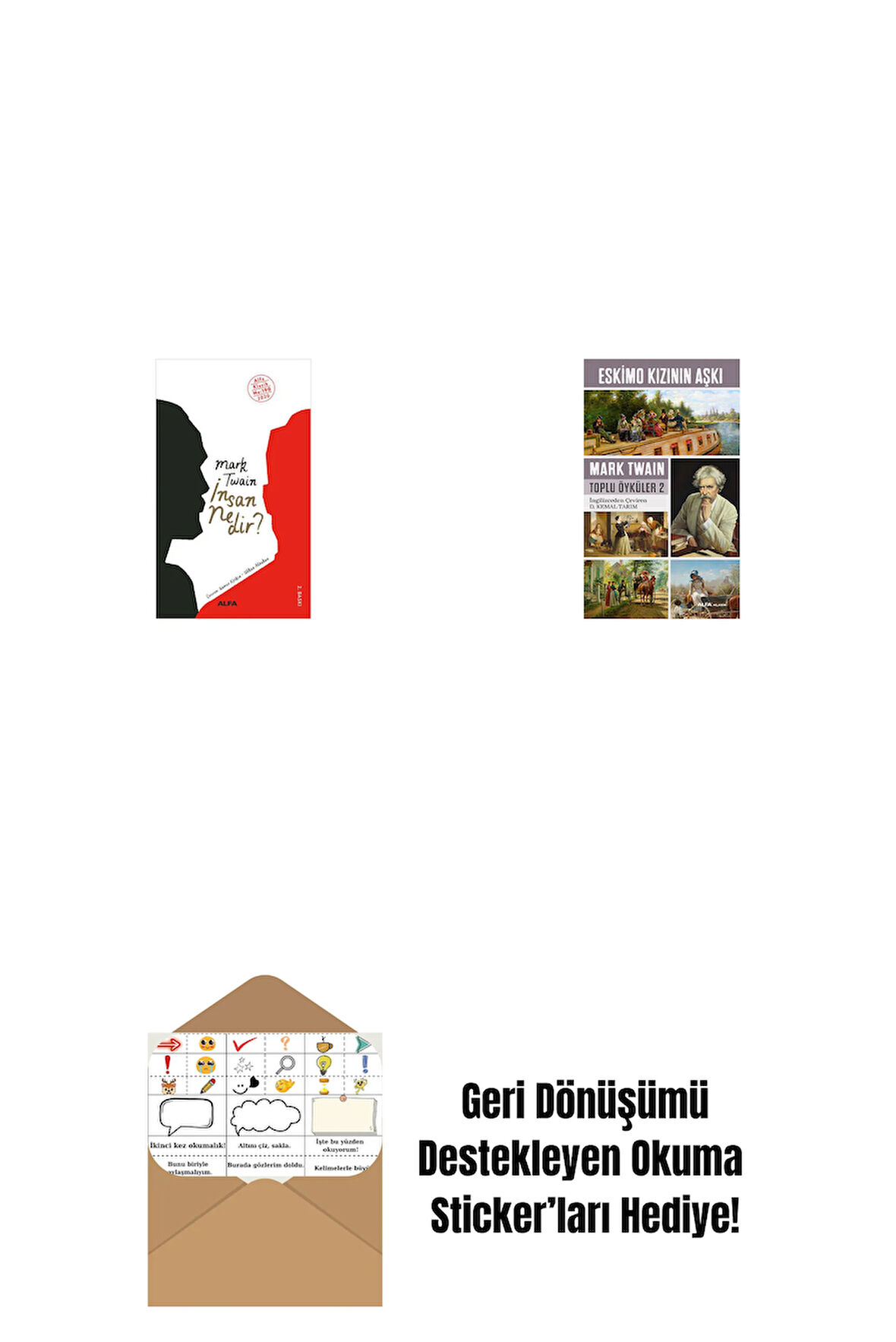 İnsan Nedir? + Eskimo Kızının Aşkı + Okuma Sticker'ları