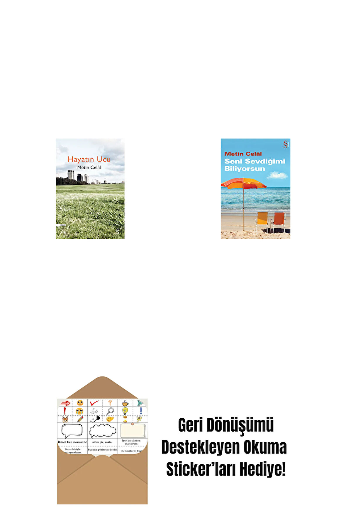 Hayatın Ucu + Seni Sevdiğimi Biliyorsun + Okuma Sticker'ları