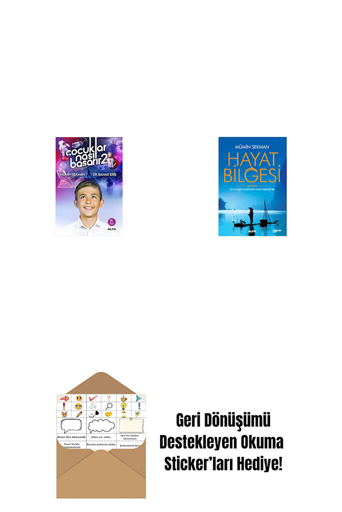 Çocuklar Nasıl Başarır 2 + Hayat Bilgesi 2 + Okuma Sticker'ları