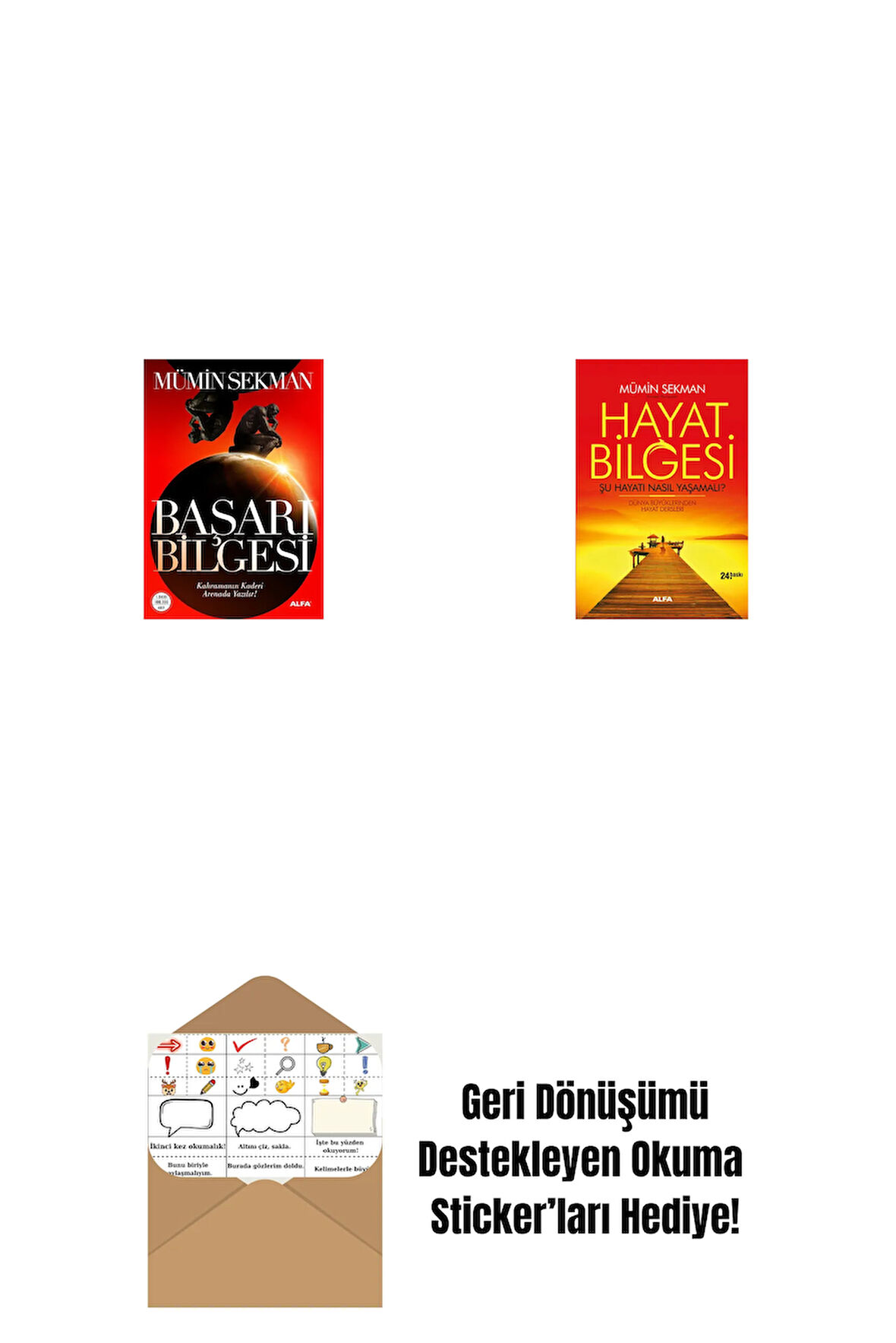 Başarı Bilgesi + Hayat Bilgesi + Okuma Sticker'ları