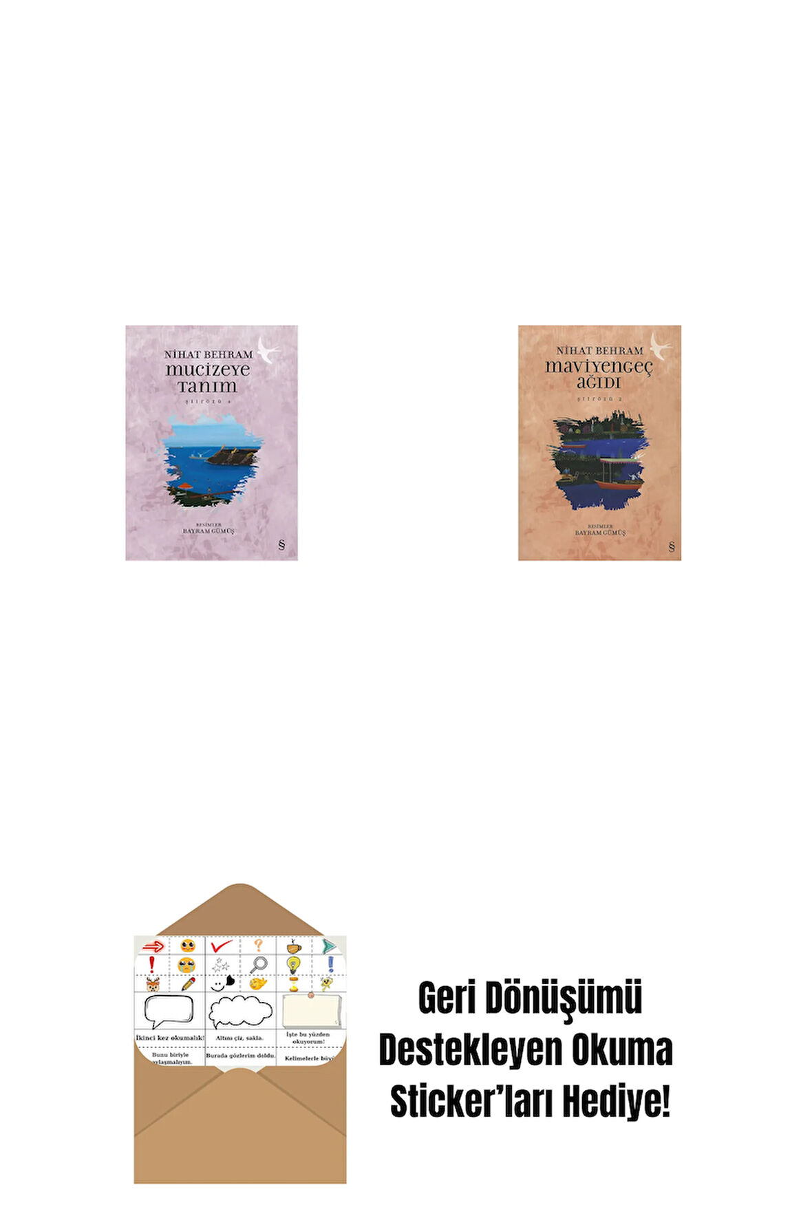 Mucizeye Tanım + MaviYengeç Ağıdı + Okuma Sticker'ları