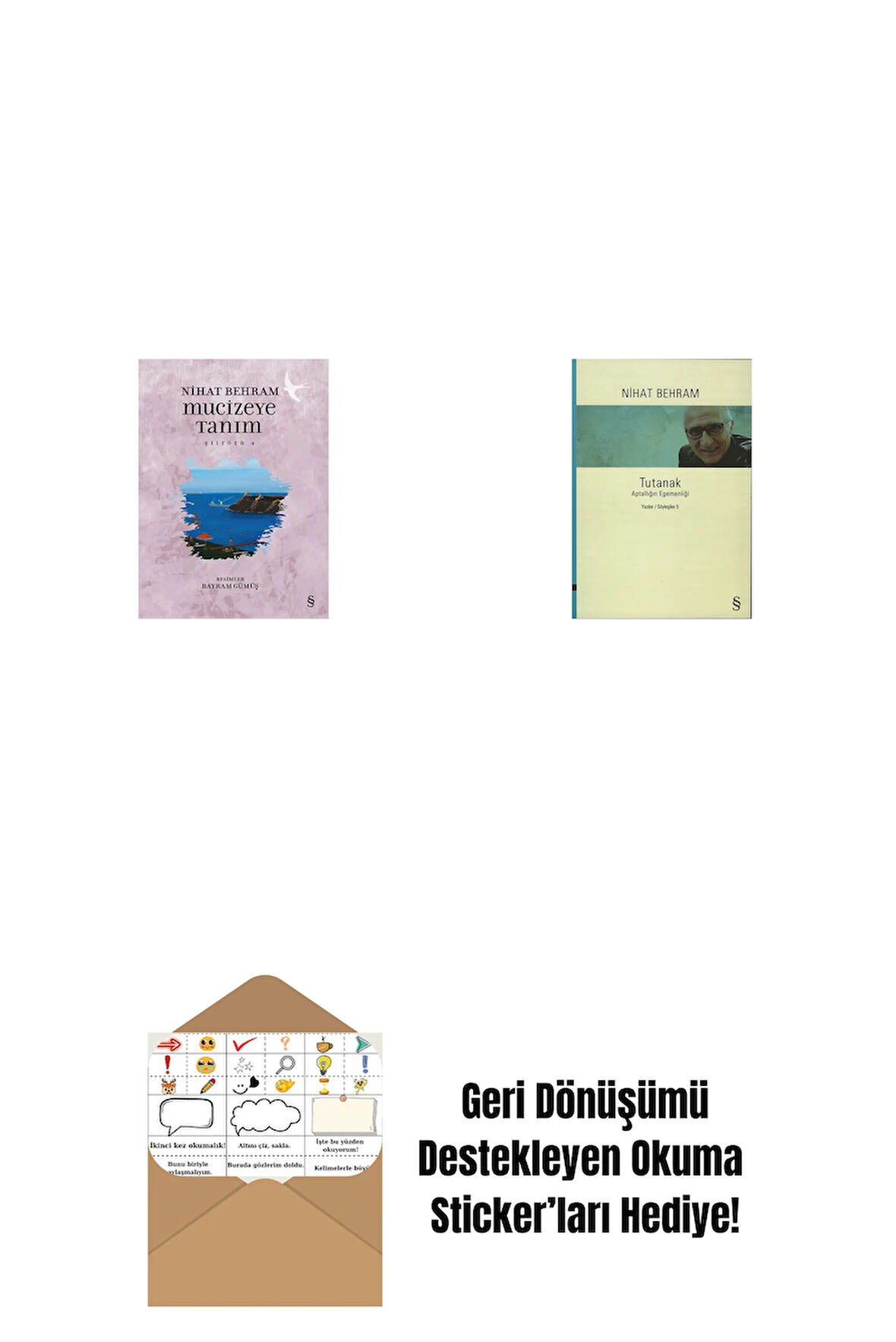 Mucizeye Tanım + Tutanak + Okuma Sticker'ları