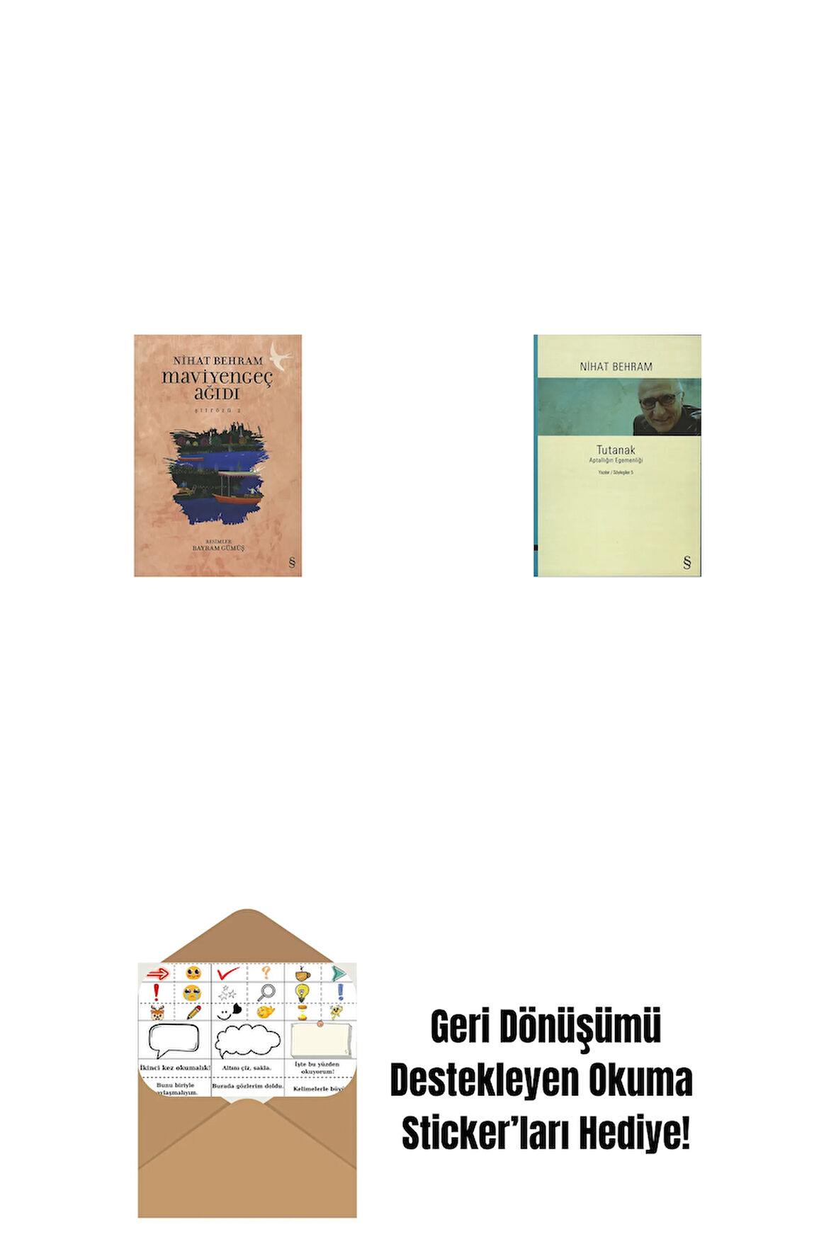 MaviYengeç Ağıdı + Tutanak + Okuma Sticker'ları