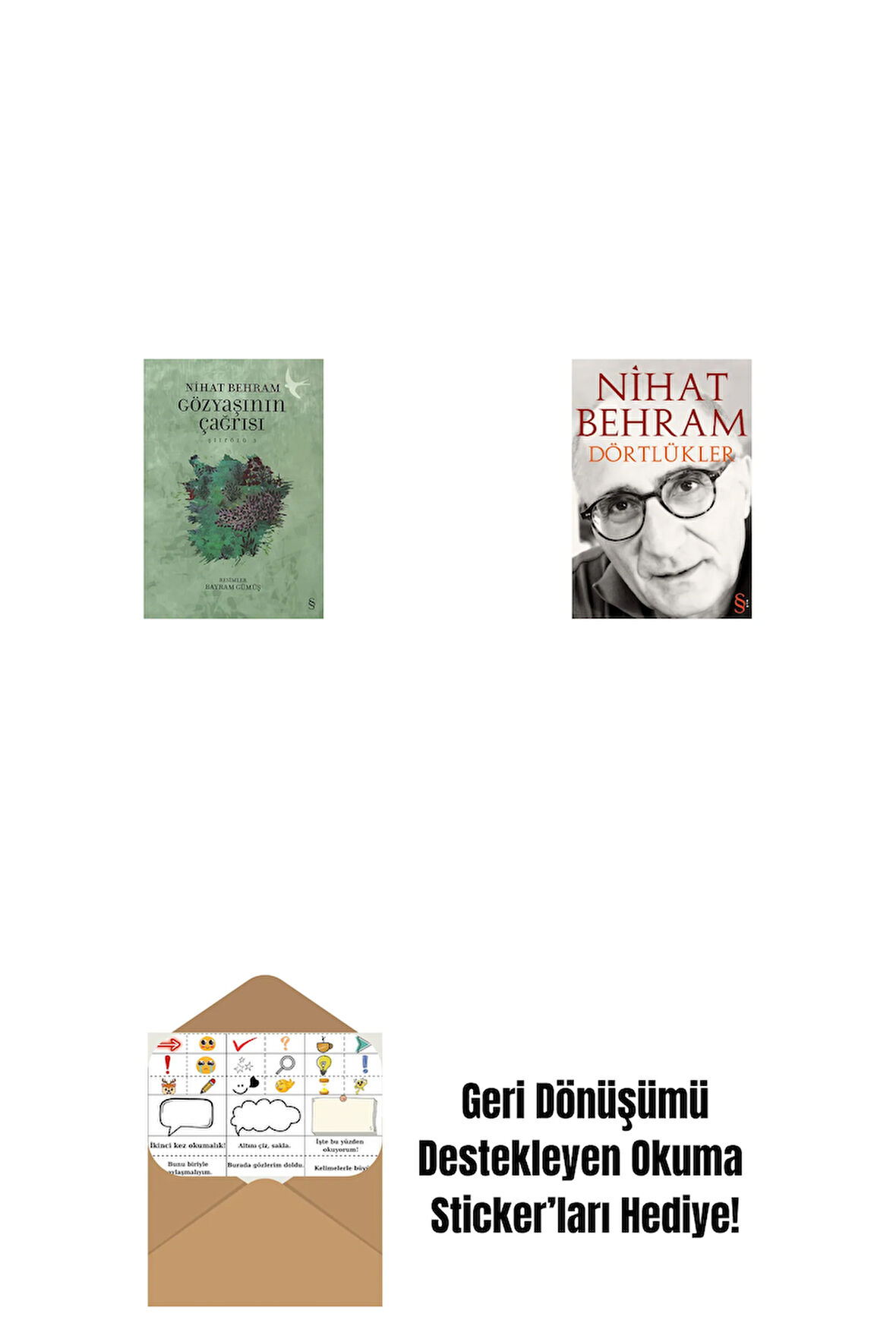 Gözyaşının Çağrısı + Dörtlükler + Okuma Sticker'ları