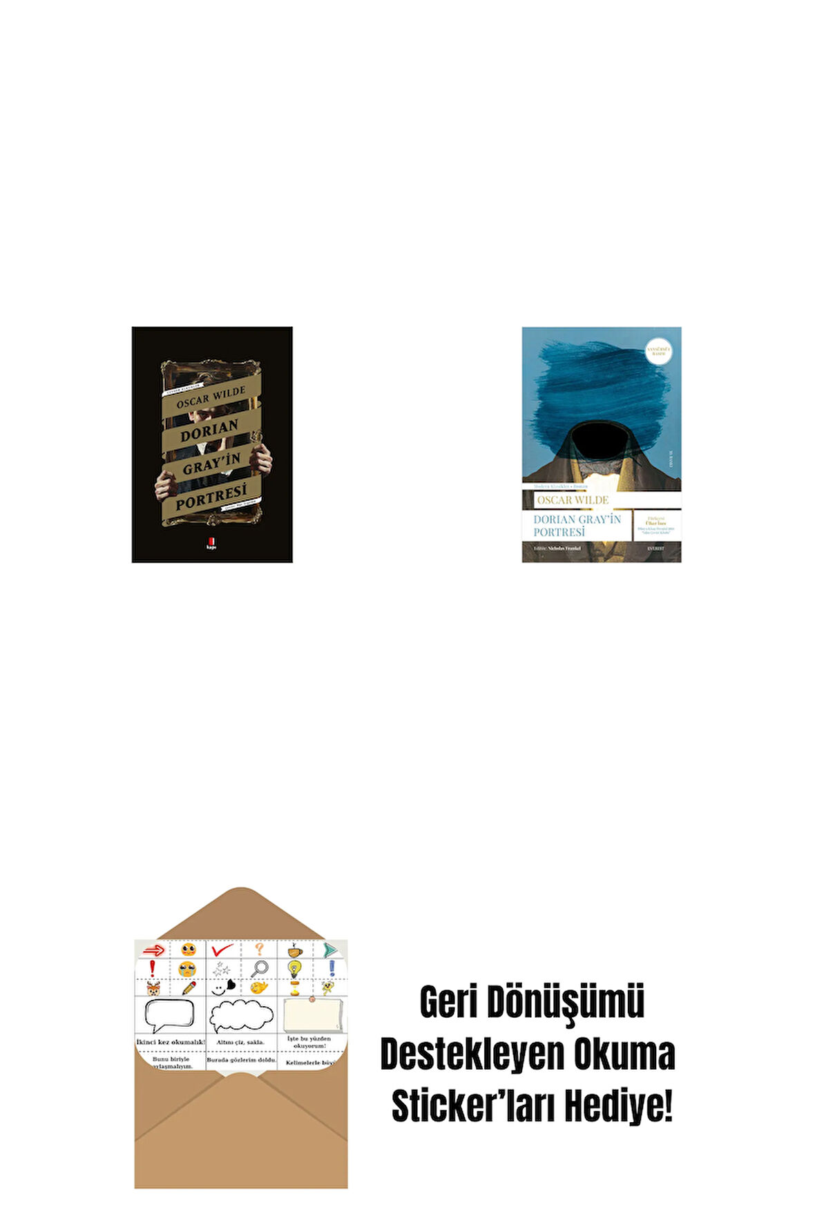 Dorian Gray’in Portresi + Dorian Gray'in Portresi + Okuma Sticker'ları