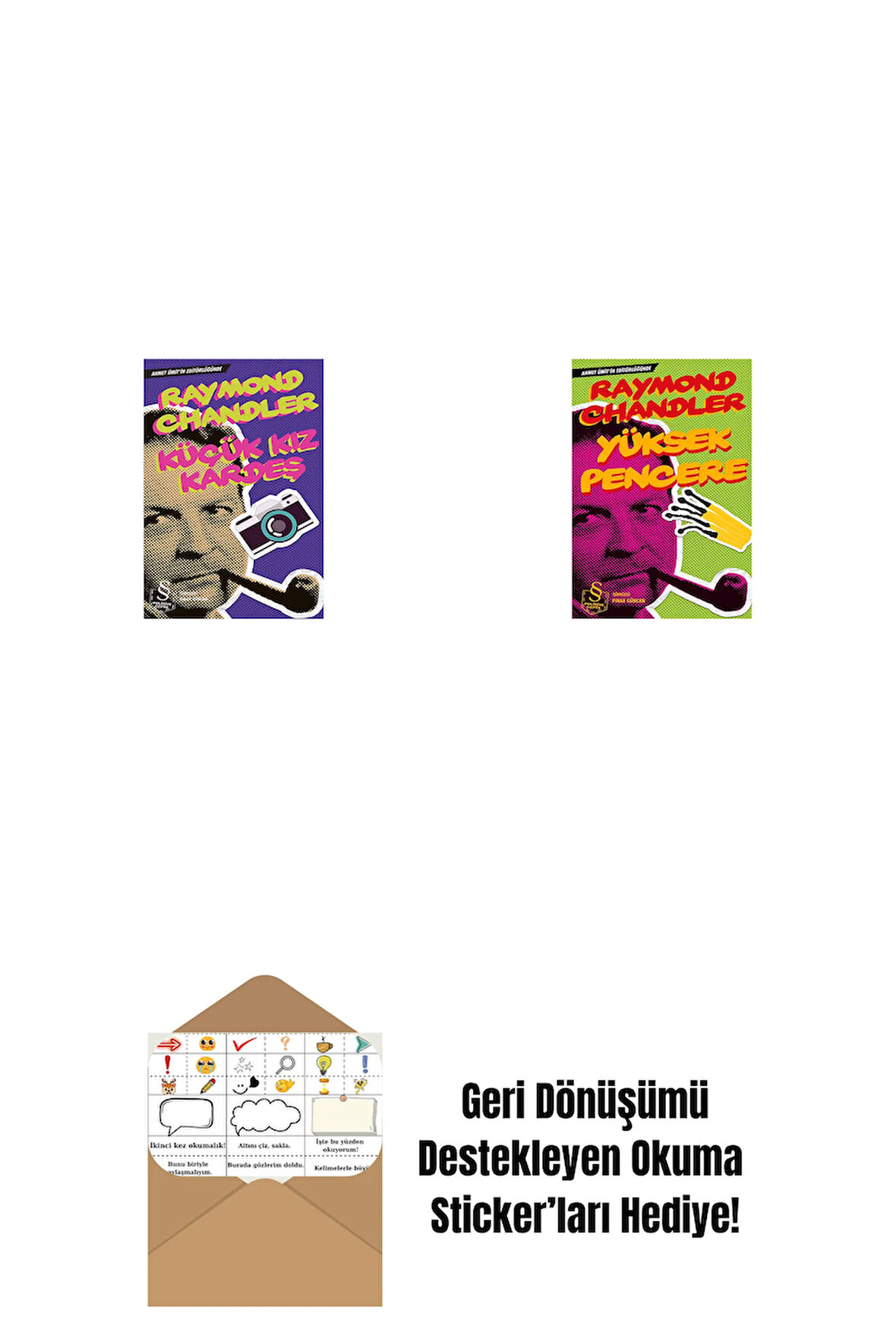 Küçük Kız Kardeş + Yüksek Pencere (Cep Boy) + Okuma Sticker'ları