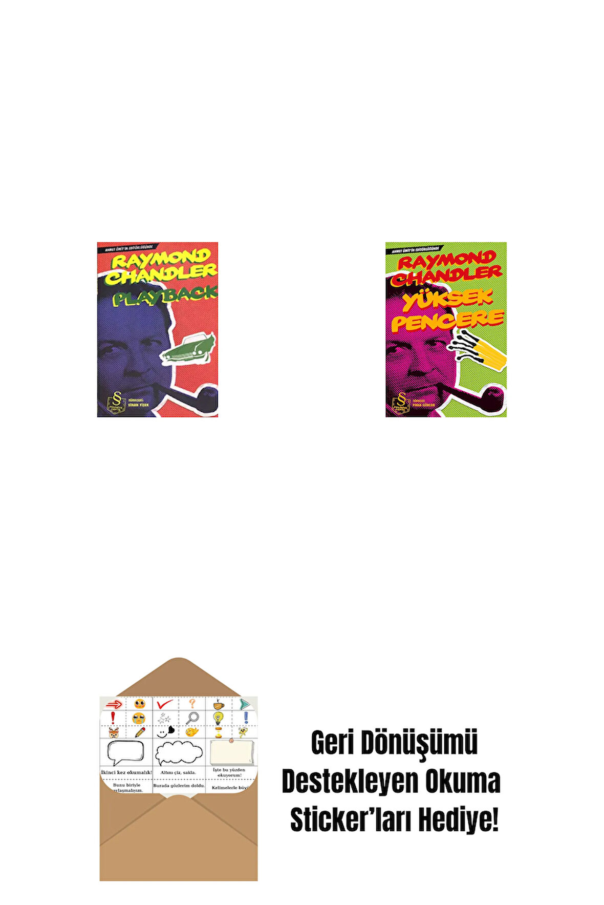 Playback (Cep Boy) + Yüksek Pencere (Cep Boy) + Okuma Sticker'ları