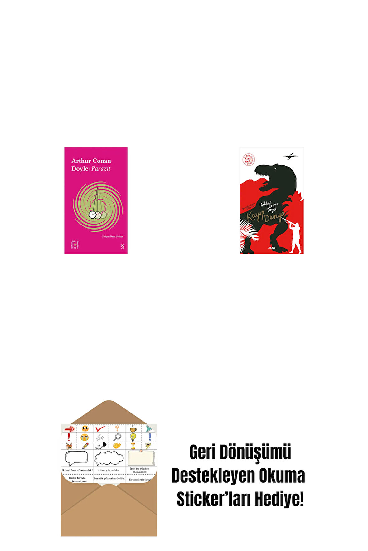 Everest Açıkhava 37 - Parazit + Kayıp Dünya + Okuma Sticker'ları