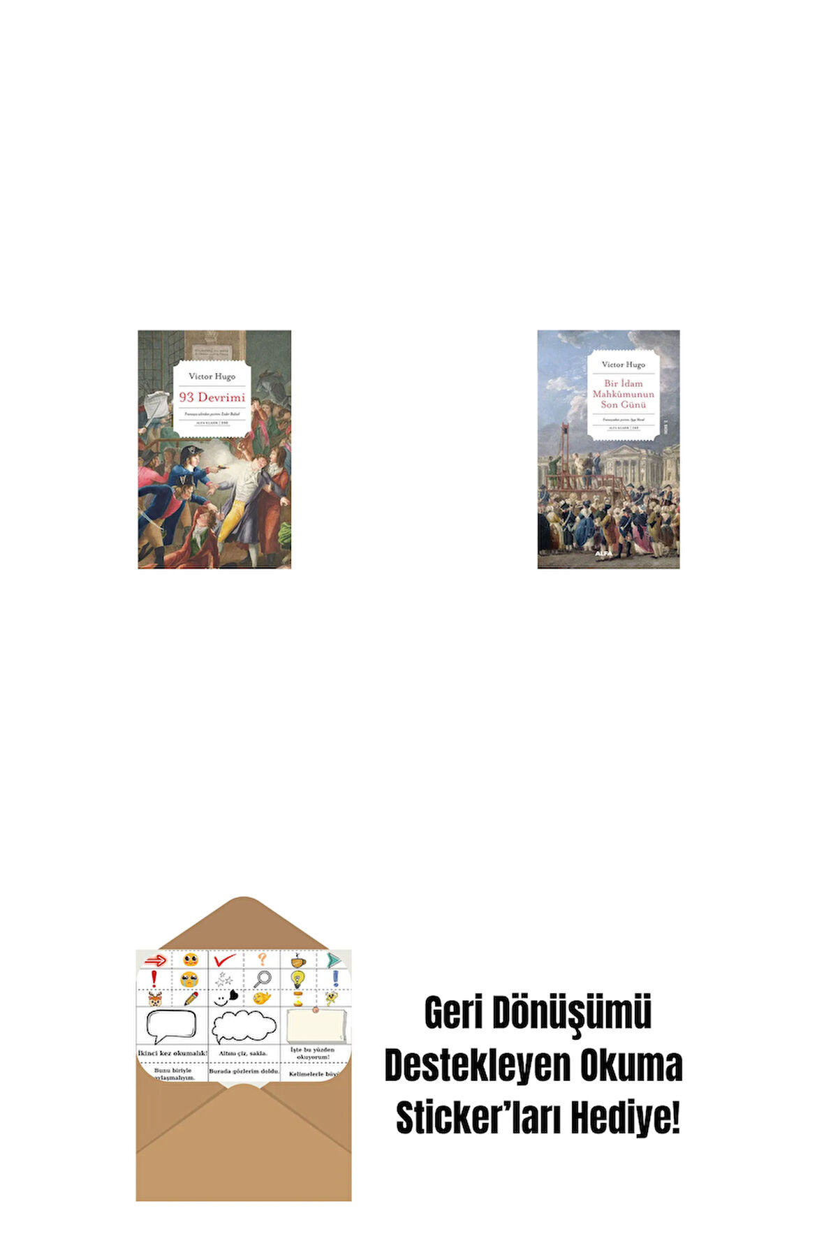 Everest Açıkhava 11 - Bir İdam Mahkûmunun Son Günü + Bir İdam Mahkûmunun Son Günü + Okuma Sticker'ları