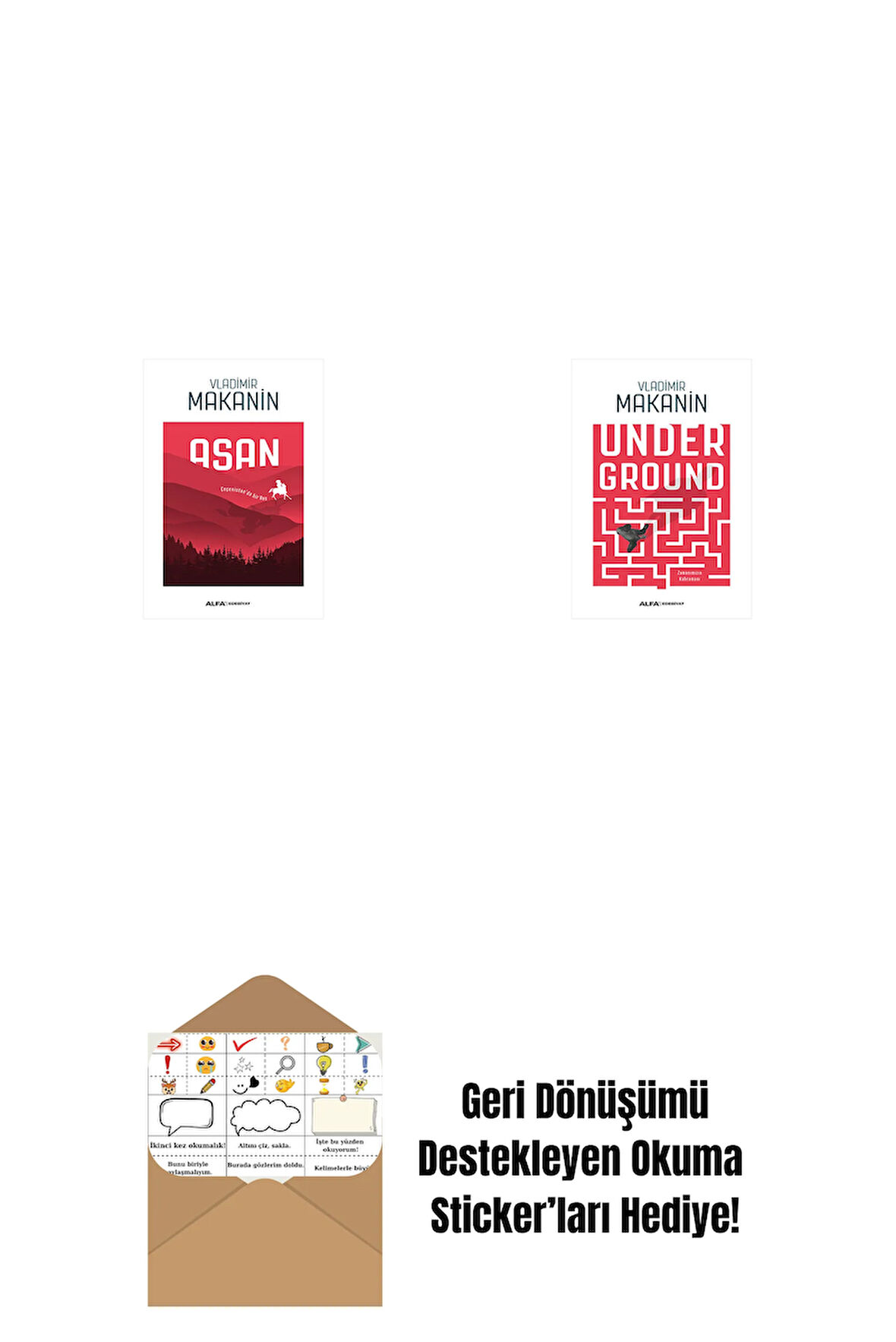 Babil Prensesi + Zadig + Okuma Sticker'ları