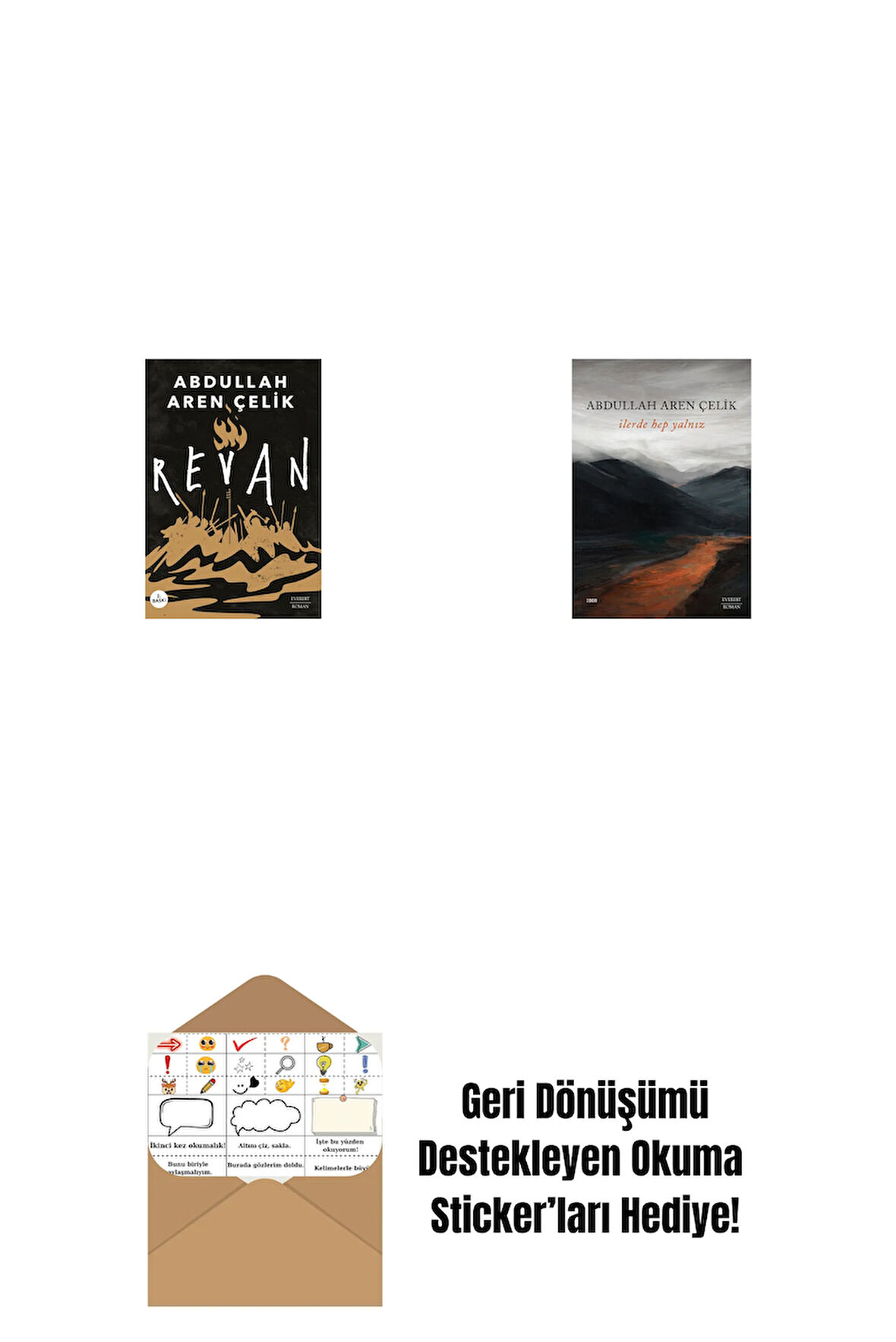 Revan + İlerde Hep Yalnız + Okuma Sticker'ları