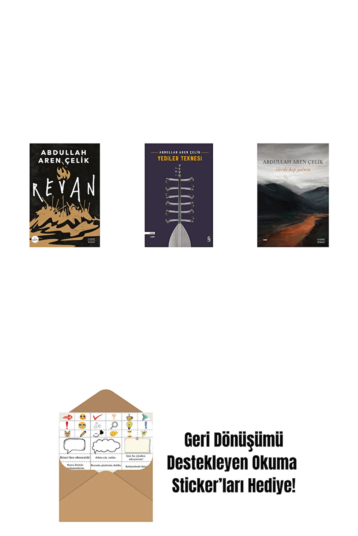 Revan + Yediler Teknesi + İlerde Hep Yalnız + Okuma Sticker'ları