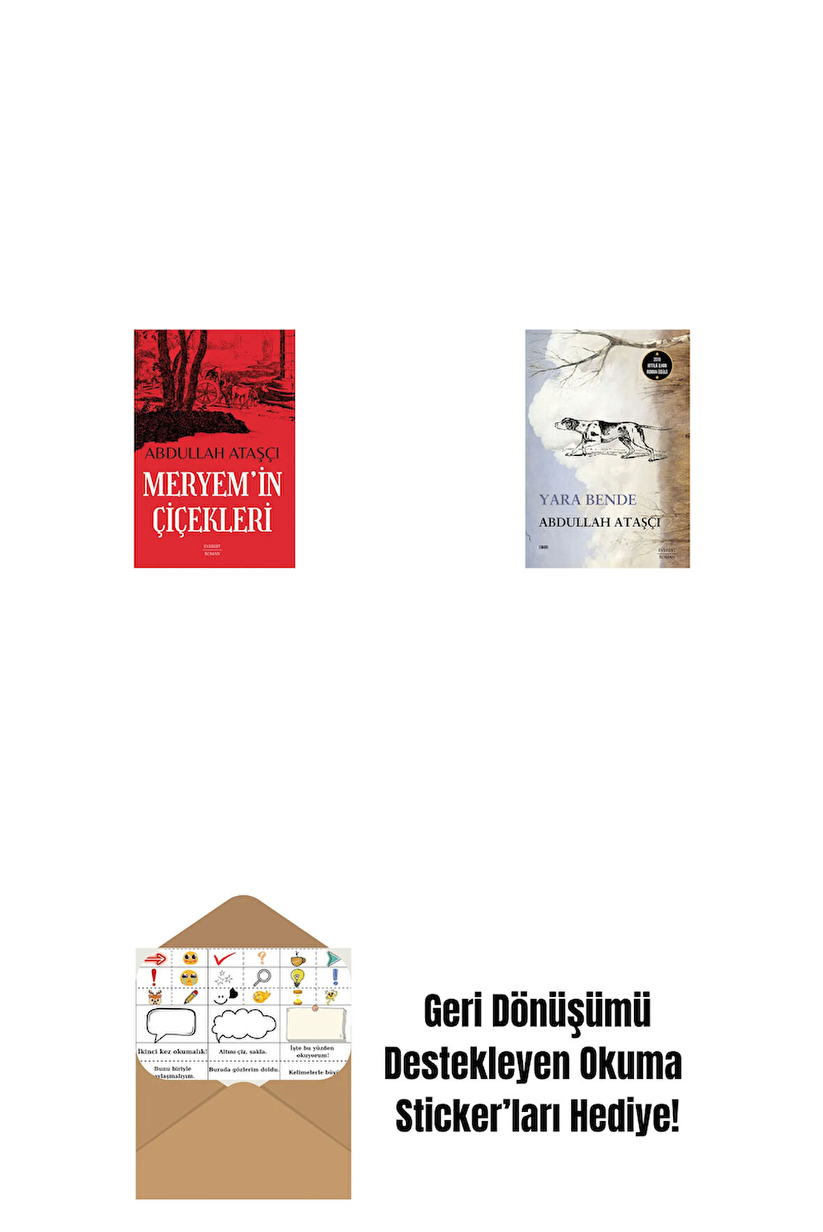 Meryem’in Çiçekleri + Yara Bende + Okuma Sticker'ları