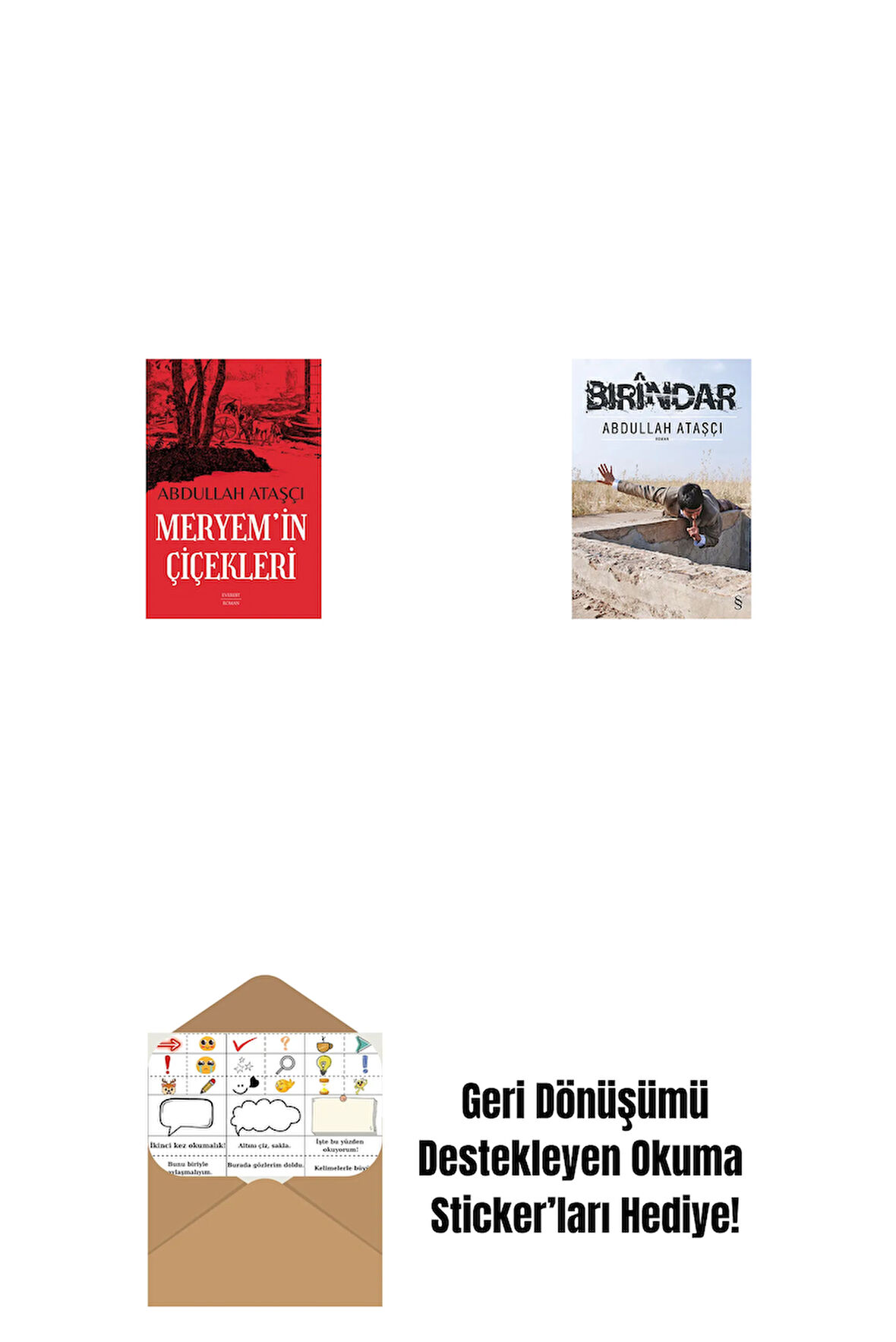 Meryem’in Çiçekleri + Bırindar + Okuma Sticker'ları