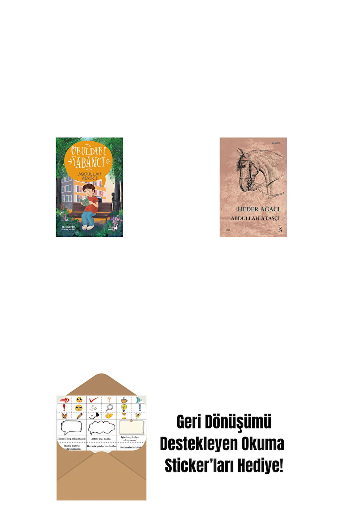 Okuldaki Yabancı + Heder Ağacı + Okuma Sticker'ları