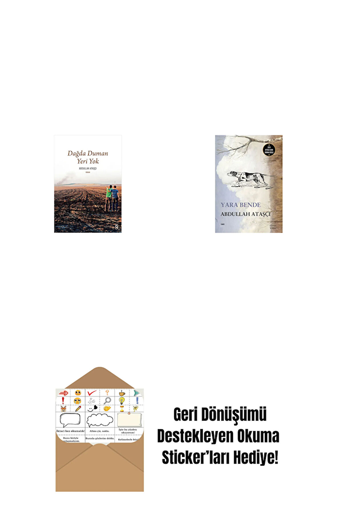 Dağda Duman Yeri Yok + Yara Bende + Okuma Sticker'ları